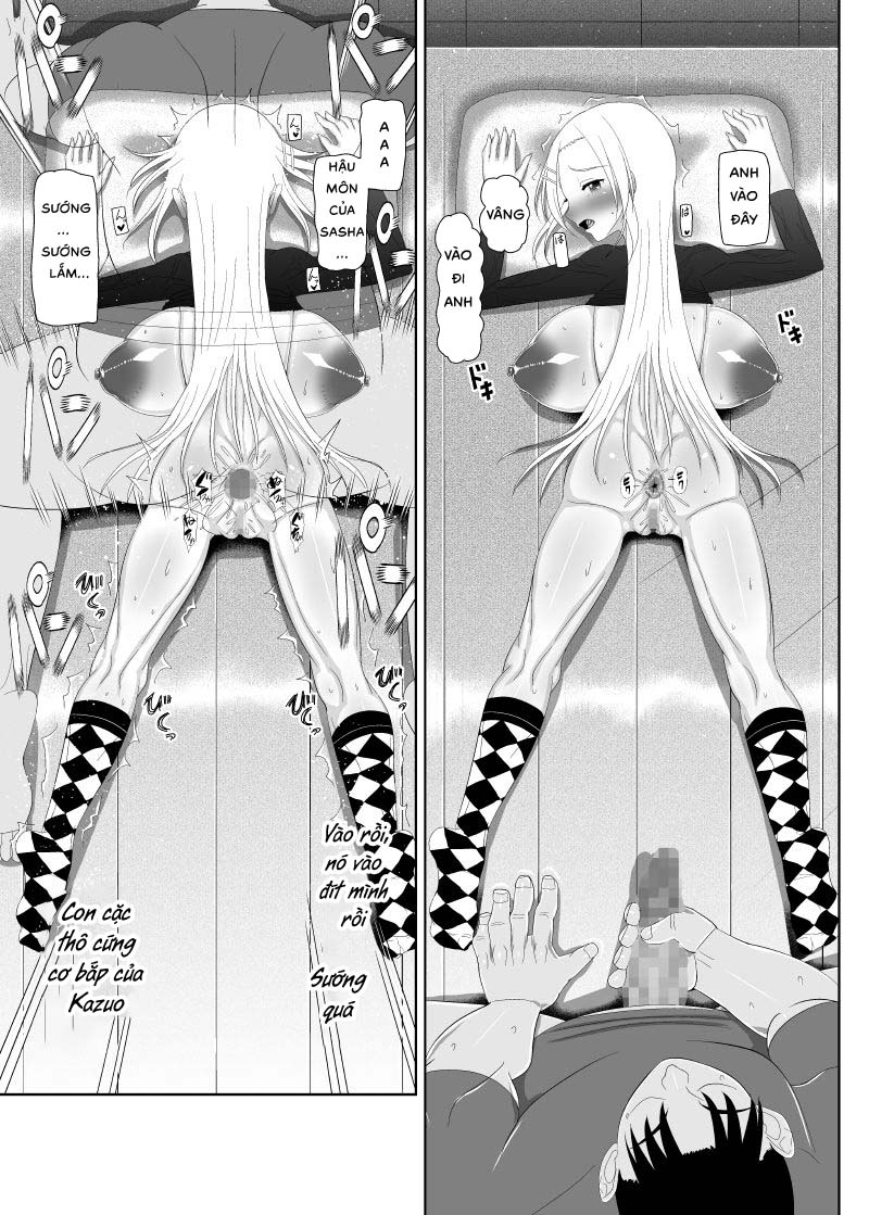 Đọc truyện hentai Loli Kyonyuu ni Yoroshiku Sou - Chap 8 + 9 - End.