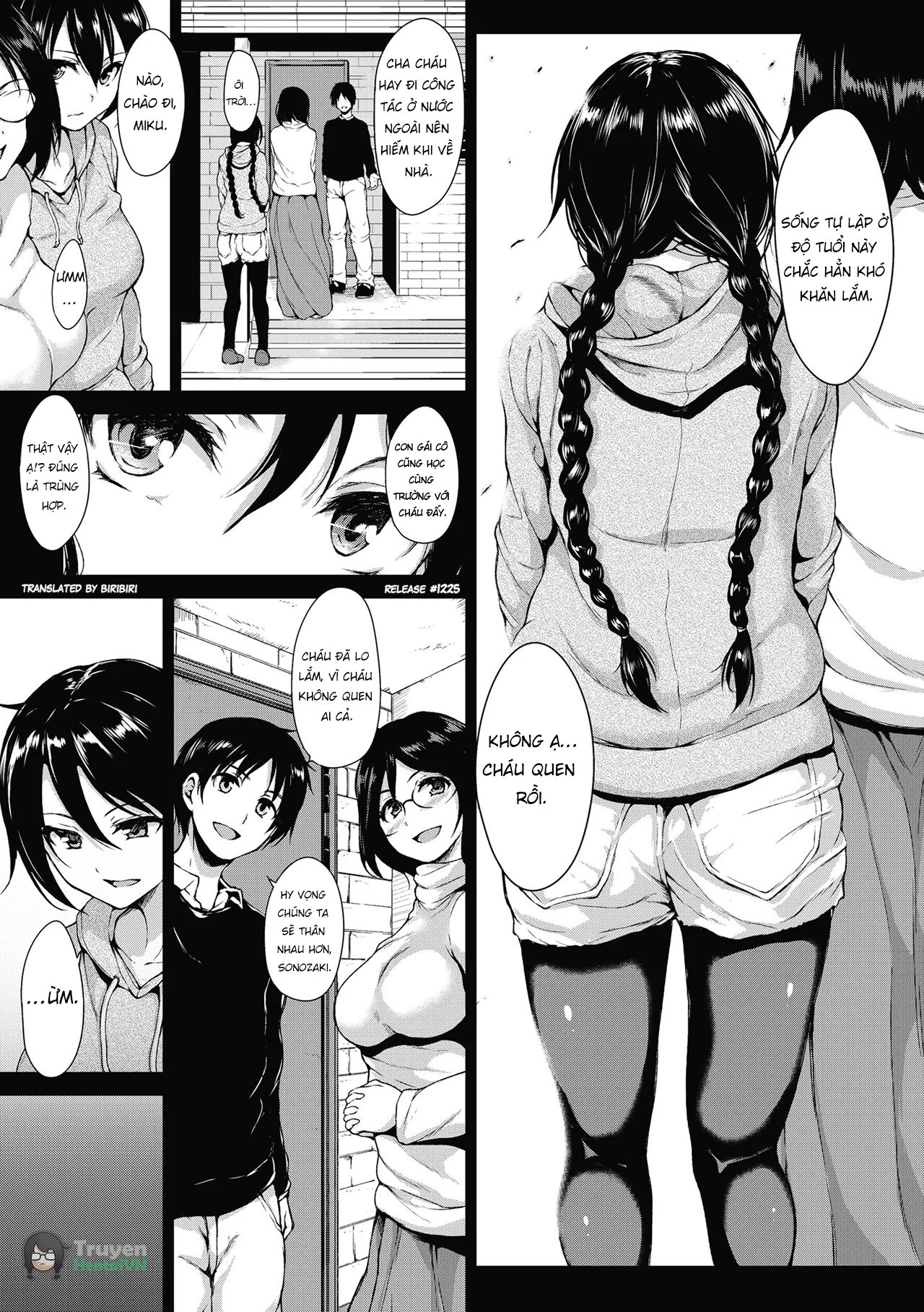 Đọc truyện hentai At Home Harem Fudeoro Sisters - Chap 5 - End