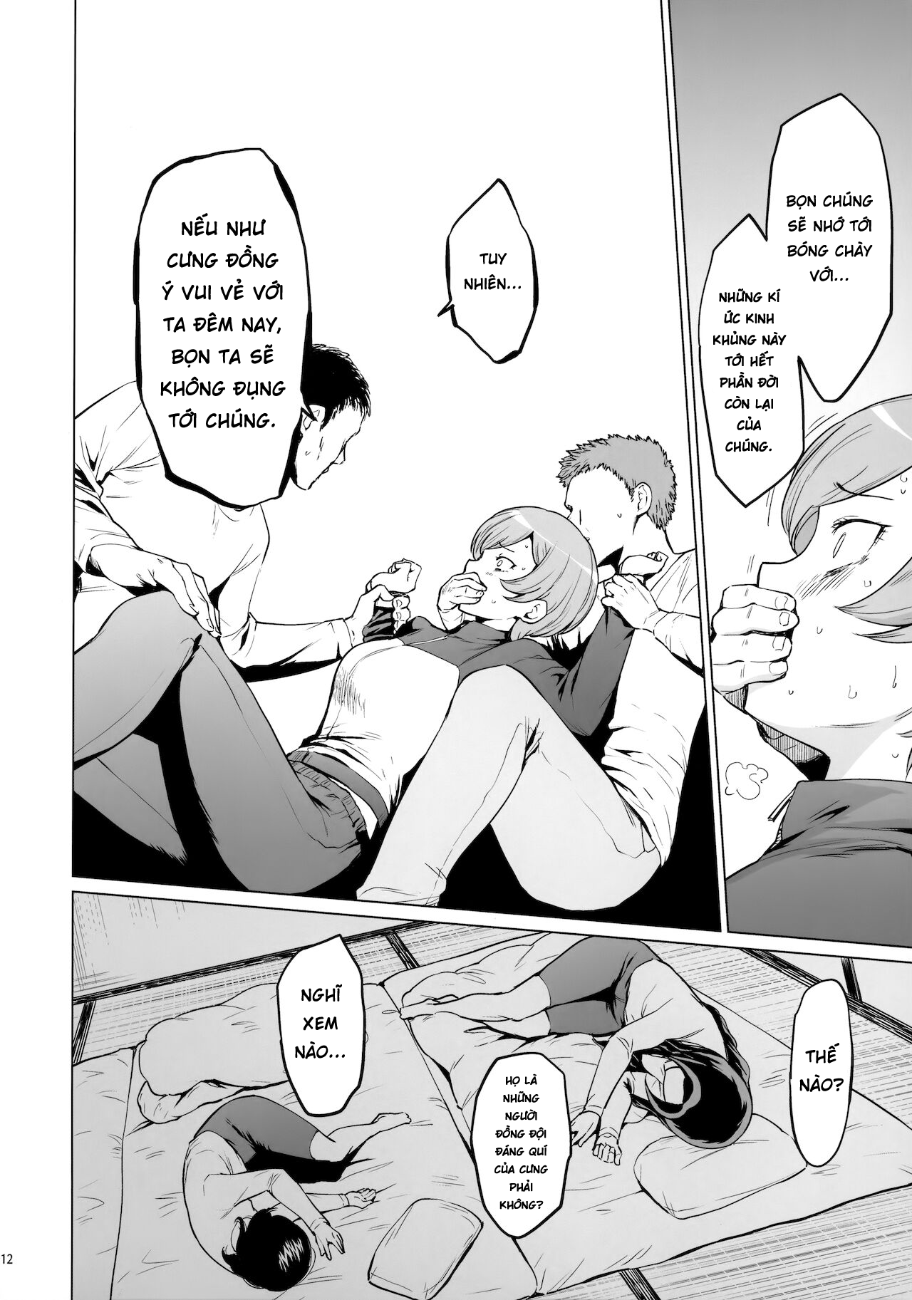 Đọc truyện hentai Fuurin-Oo Touki Gasshuku Report (MAJOR 2nd) - Oneshot