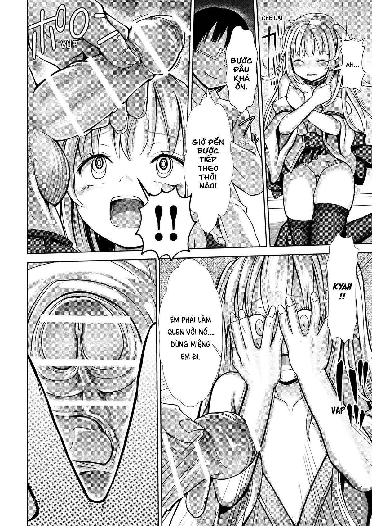 Đọc truyện hentai 5-nen 3-kumi no Isekai Ryuugakusei o Shidou suru Tsumori ga Choukyou shite shimatta - Oneshot