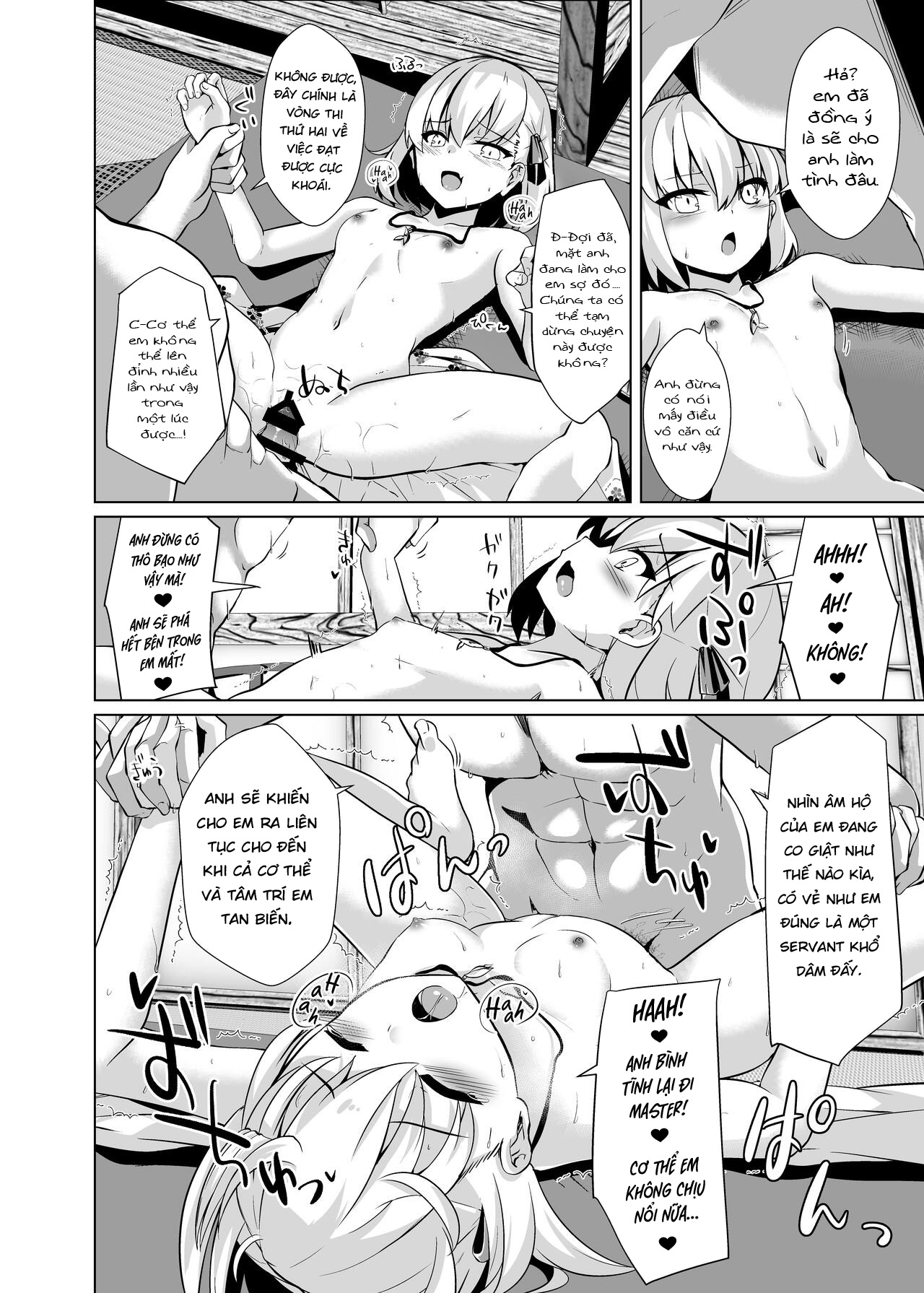 Đọc truyện hentai Master-san o Korashime Ana de Oshioki Shite Agemasu - Oneshot