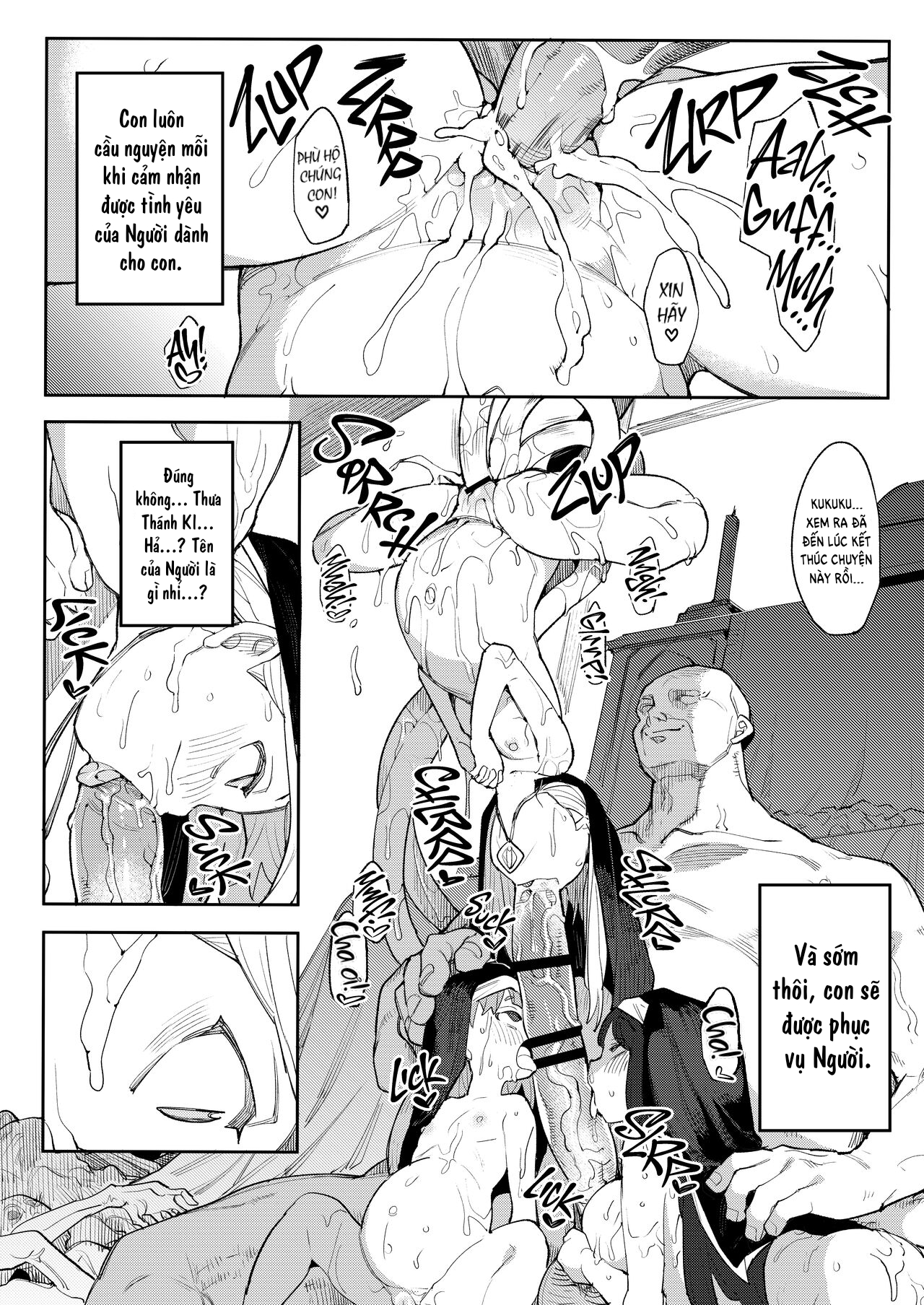 Đọc truyện hentai Nhà vệ sinh Saint Blanca - Oneshot