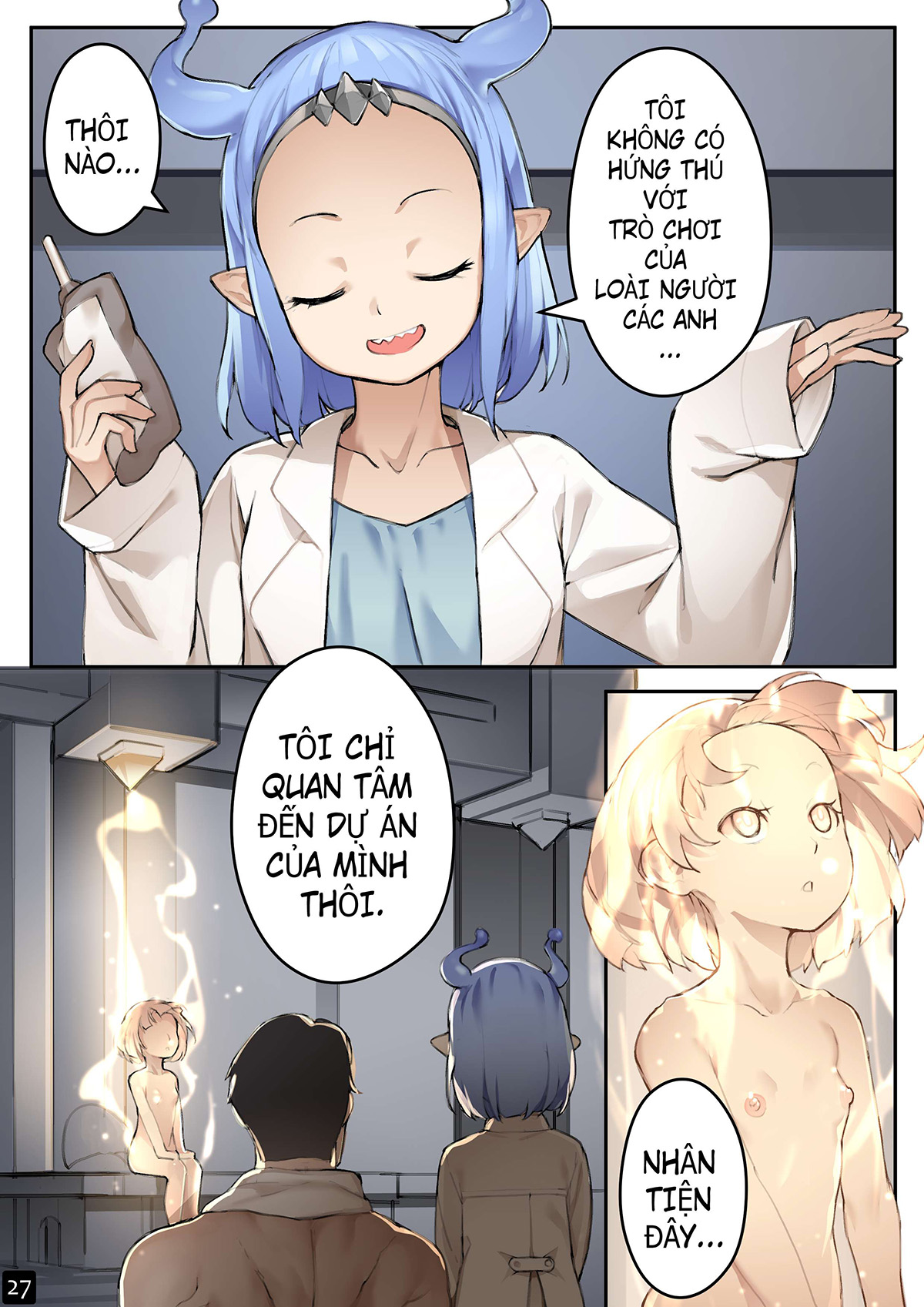 Đọc truyện hentai Điểm kỳ dị của thiếu nữ - Chap 4: Giải pháp