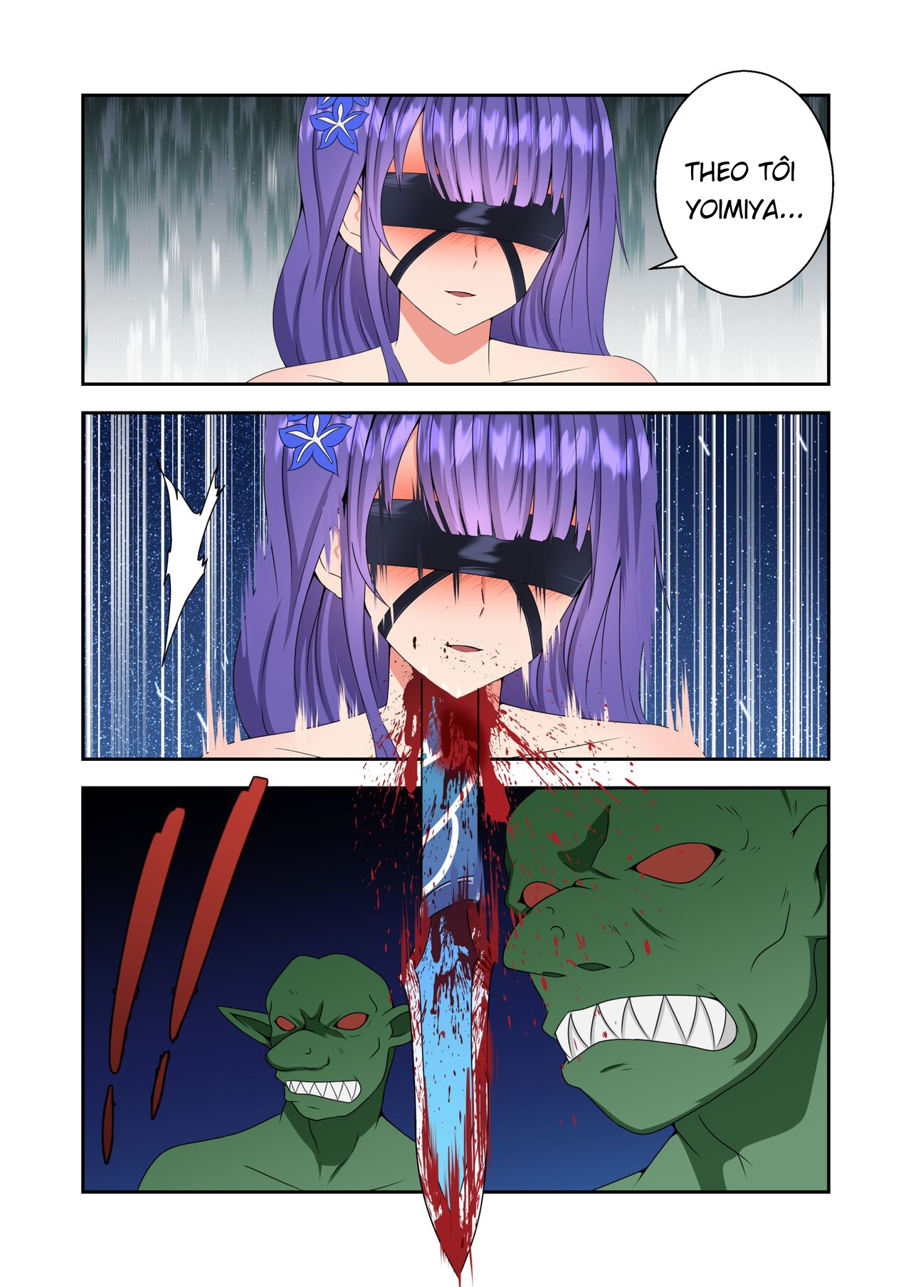 Đọc truyện hentai Chiến tranh chớp nhoáng - Chap 3.9