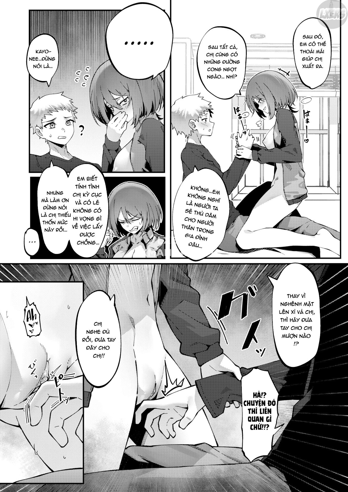 Đọc truyện hentai Chị em đùm bọc - Oneshot