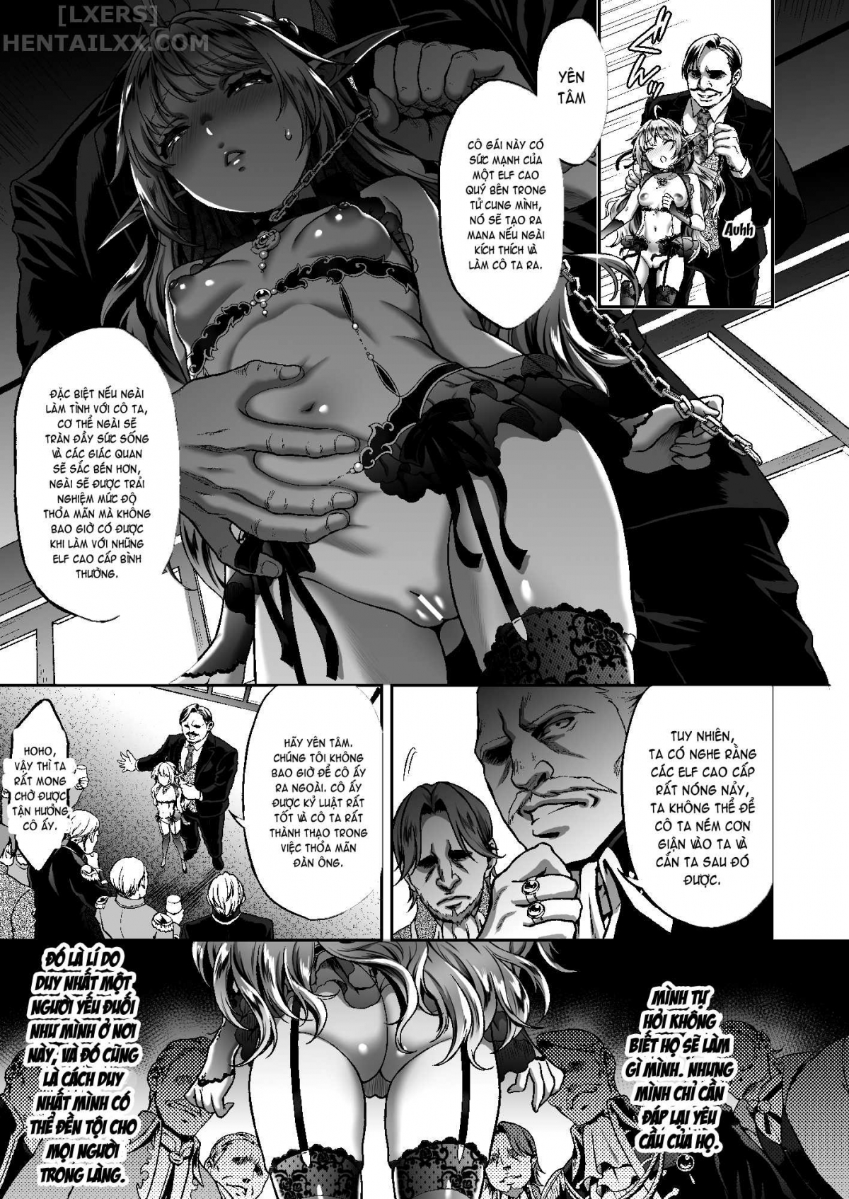 Đọc truyện hentai Tasogare No Shou Elf - Chap 6