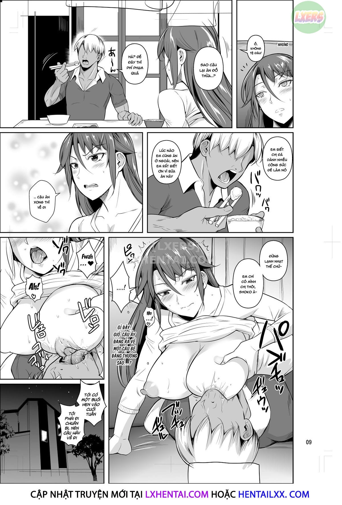 Đọc truyện hentai The Downtown Shopping Street's Wife's Holes - Chap 4