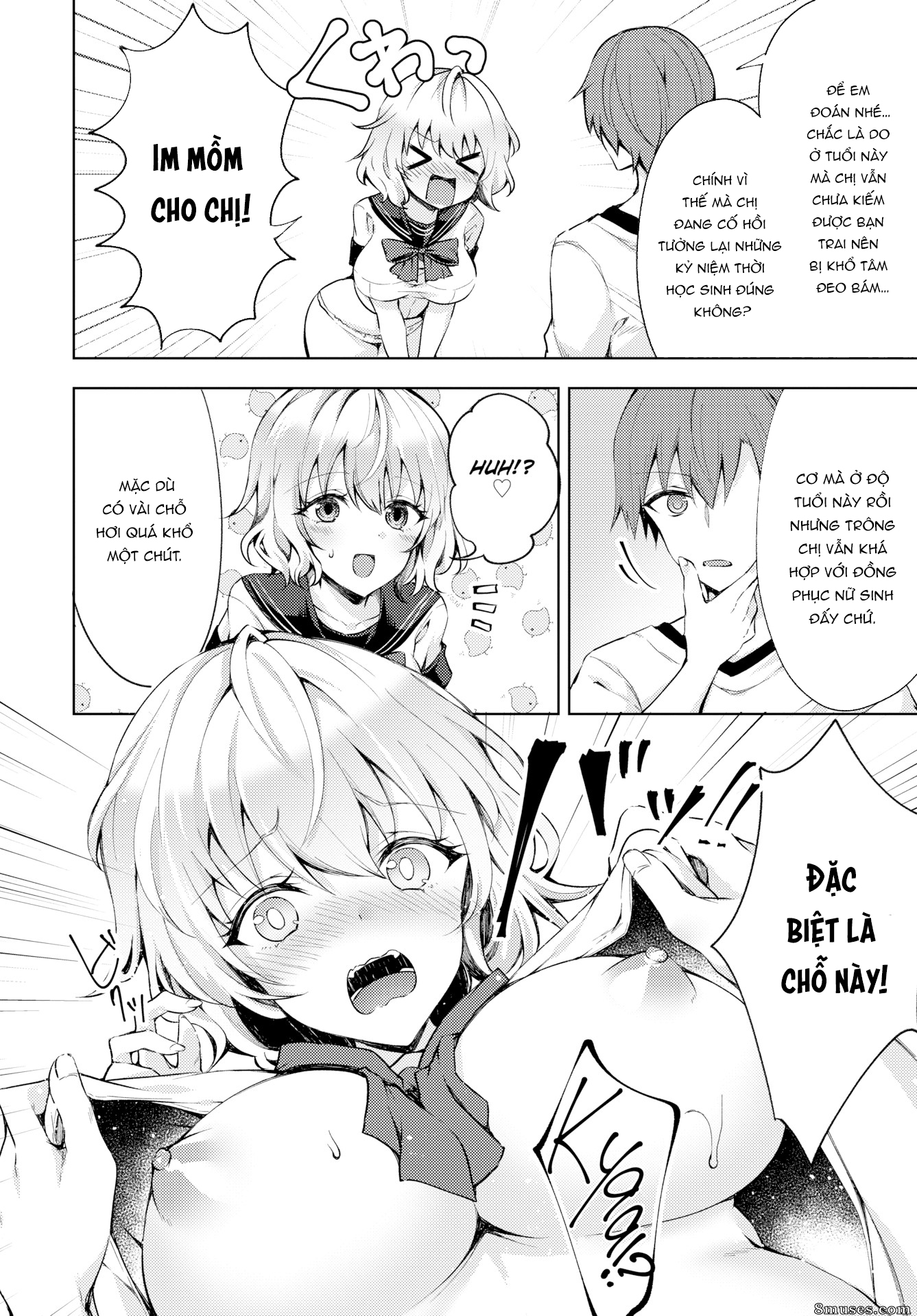 Đọc truyện hentai Chị gái tôi muốn quay lại tuổi còn xuân - Oneshot ngọt nhà