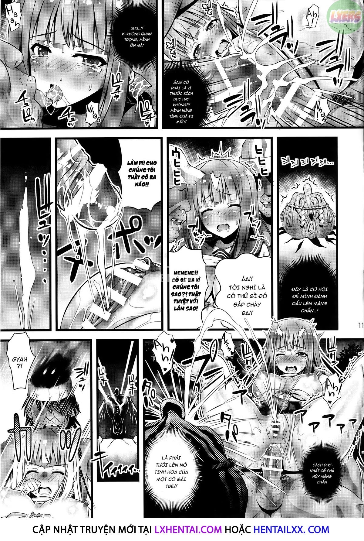 Đọc truyện hentai Niku Miko No Utage - Chap 5 ~Wazawai Ochi No Yokoshima Nie~