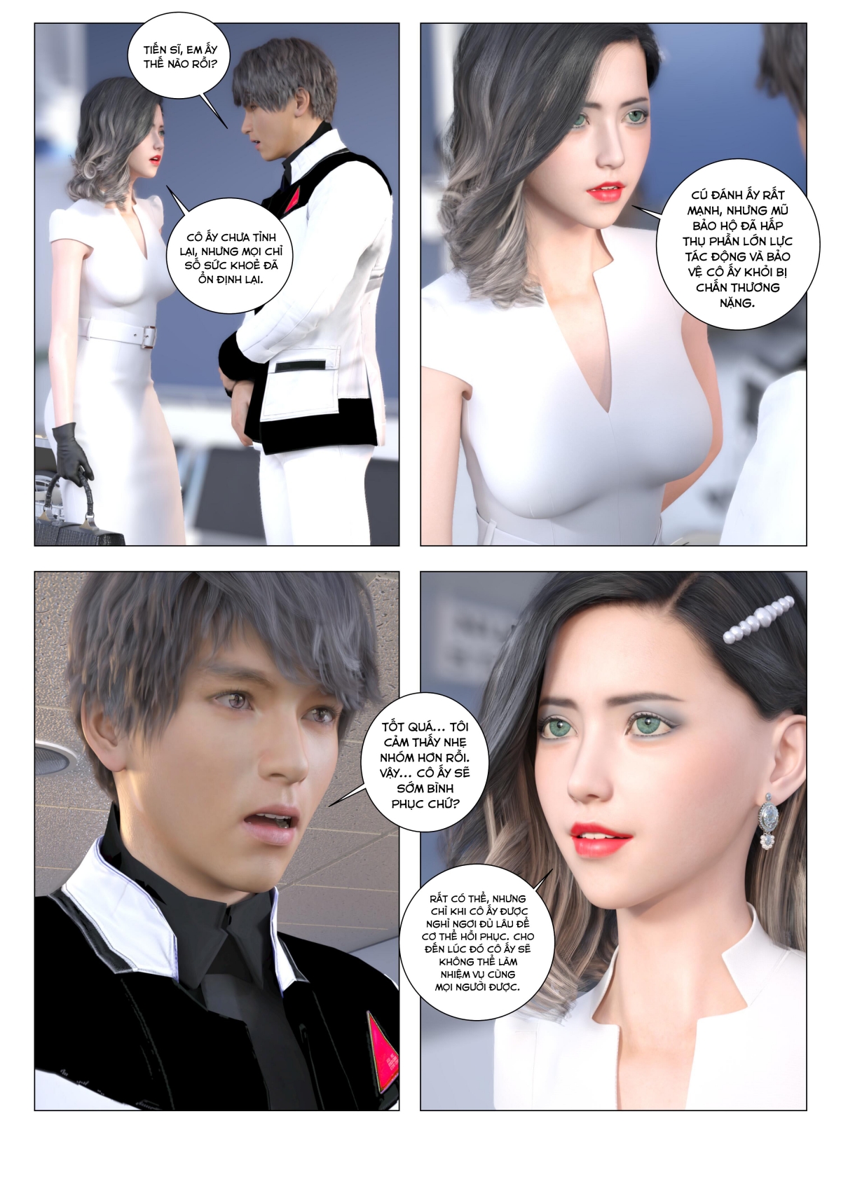 Đọc truyện hentai Biệt đội siêu anh hùng cùng gái xinh - Chap 3