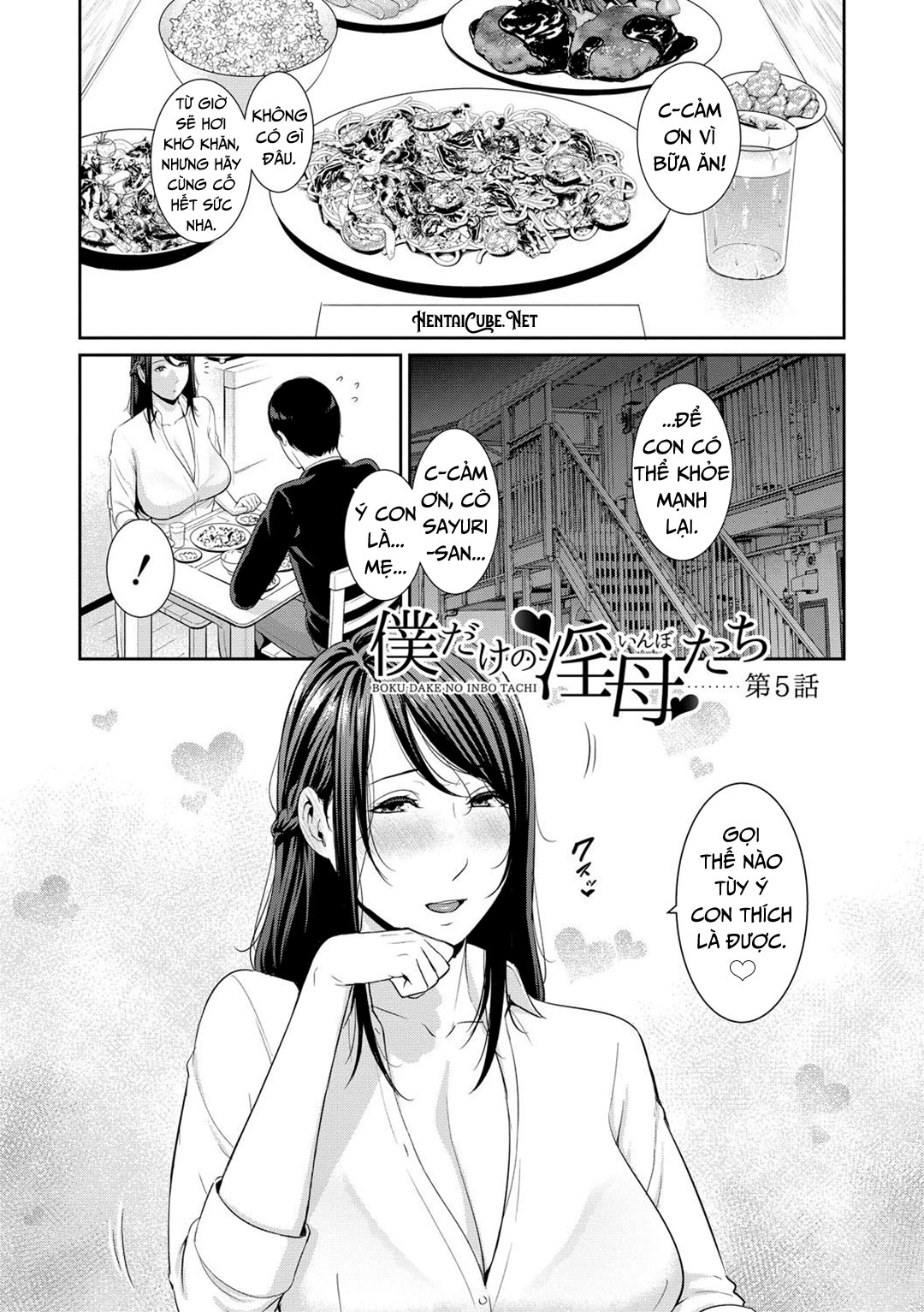 Đọc truyện hentai Ba người mẹ cuồng dâm - Chap 5