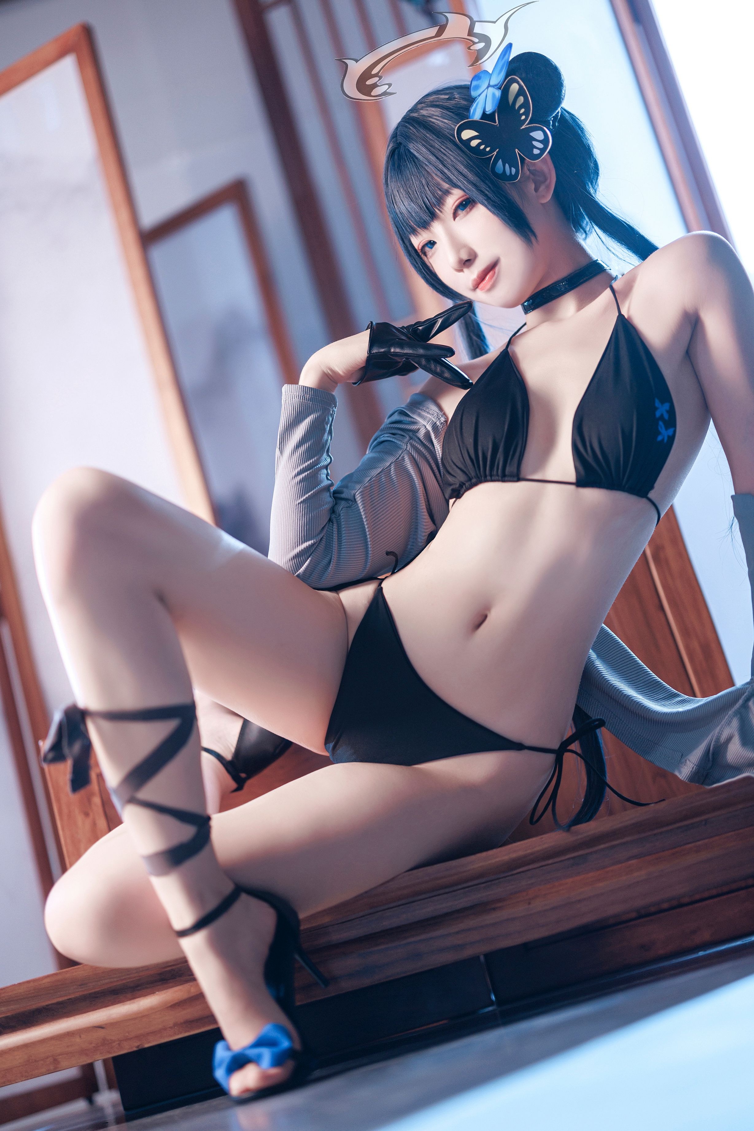 Đọc truyện hentai Tuyển tập Albums siêu phẩm Cosplay - Chap 24 - Fengjiang Jiang Bilan Áo tắm
