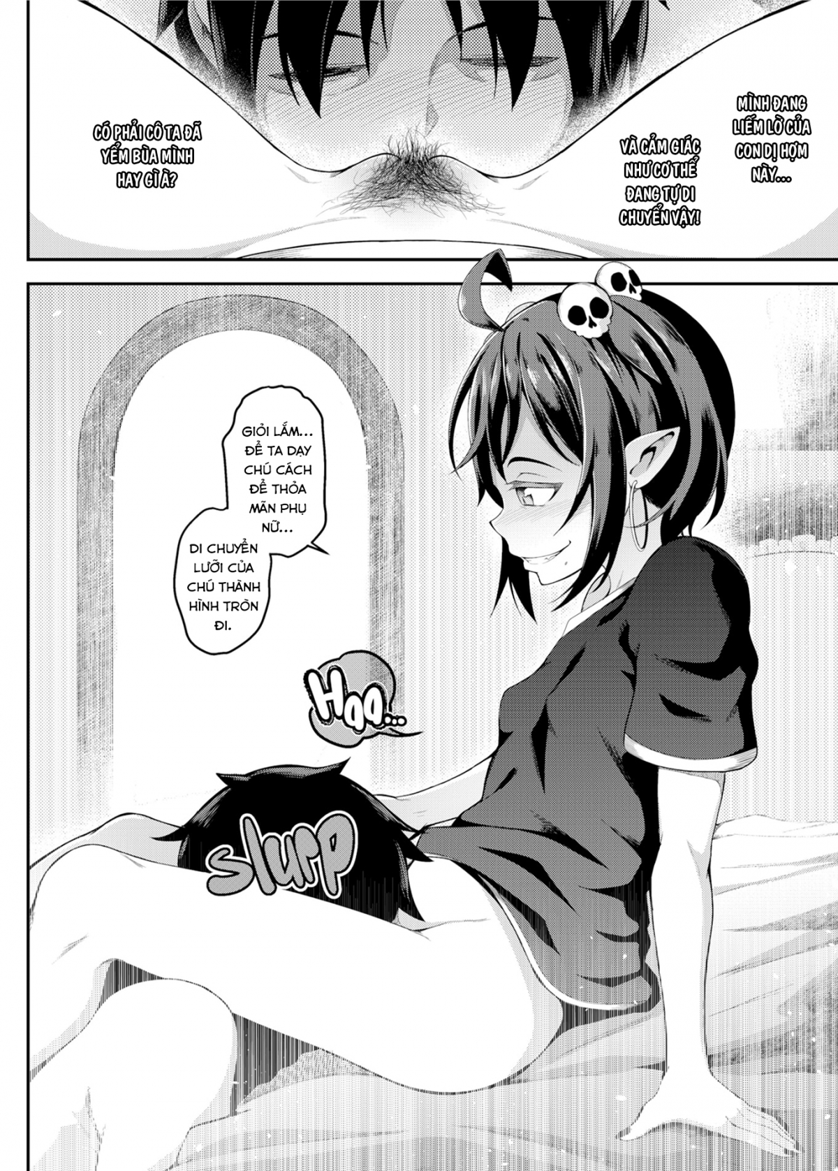 Đọc truyện hentai Lời tiên tri của HẮC NGUYỆT - Chap 2