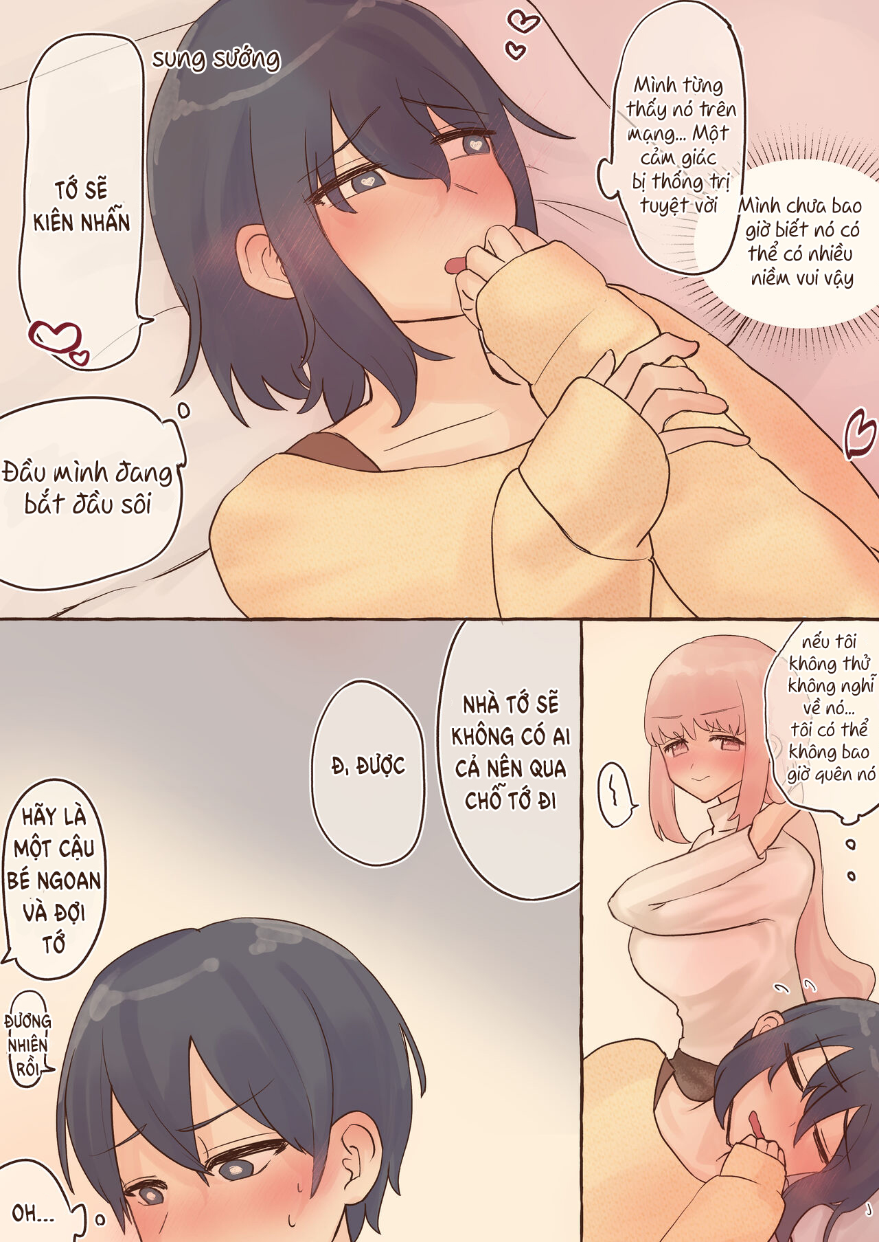 Đọc truyện hentai Kể từ khi sở thích mặc đồ con gái của tôi bị phát hiện bạn gái tôi bắt đầu tất công to - Oneshot