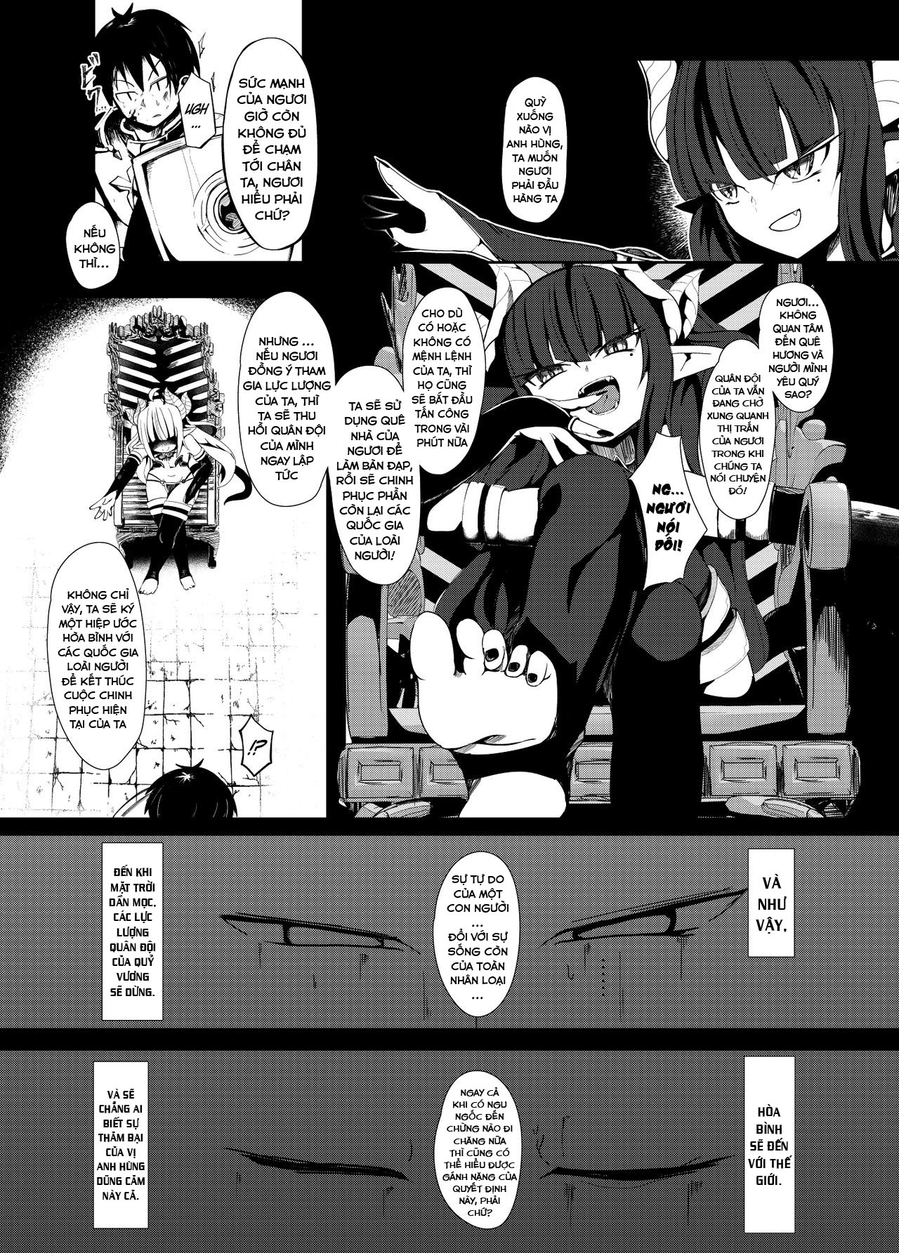 Đọc truyện hentai Yuusha, Ai ni Otsu - Oneshot