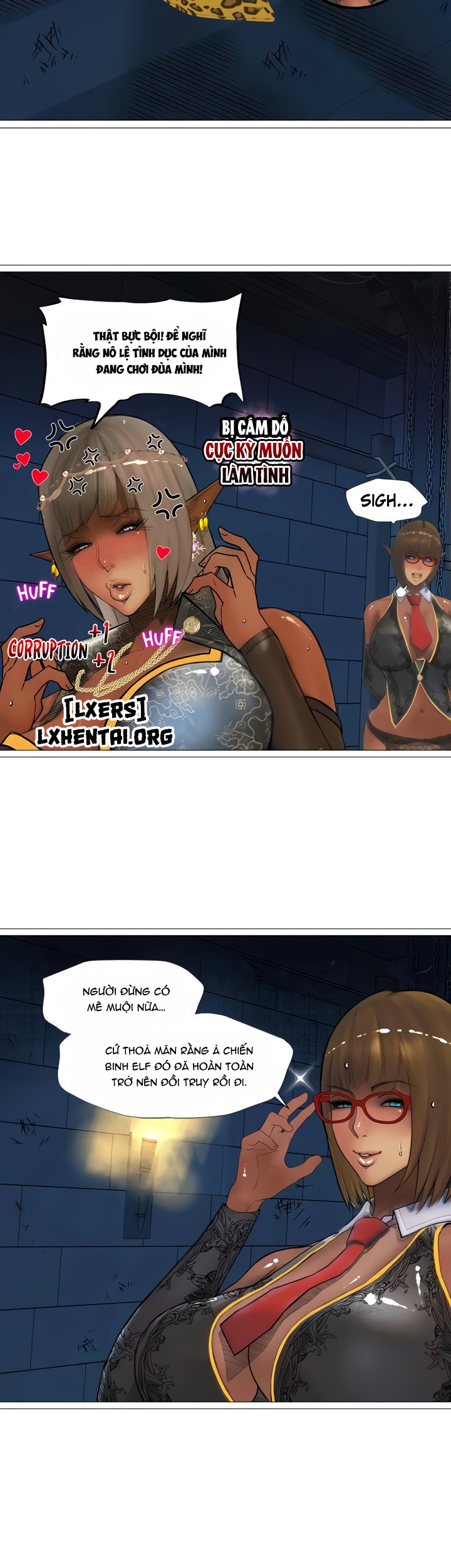 Đọc truyện hentai Nữ Hoàng Dark Elf Và Nô Lệ Orc - Chap 29
