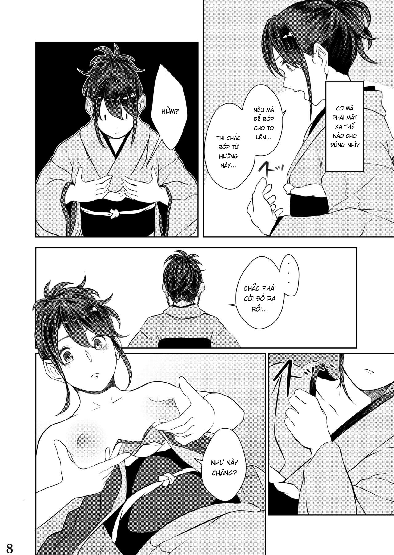 Đọc truyện hentai Mebuki (Gintama) - Oneshot