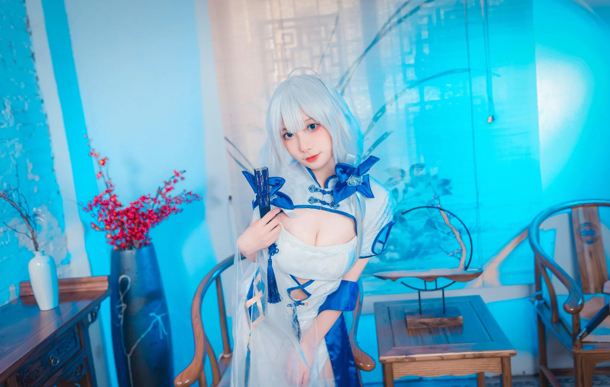 Đọc truyện hentai Tuyển tập Albums siêu phẩm Cosplay - Chap 892 - Fengjiang v NO.001 Azur Lane Glory