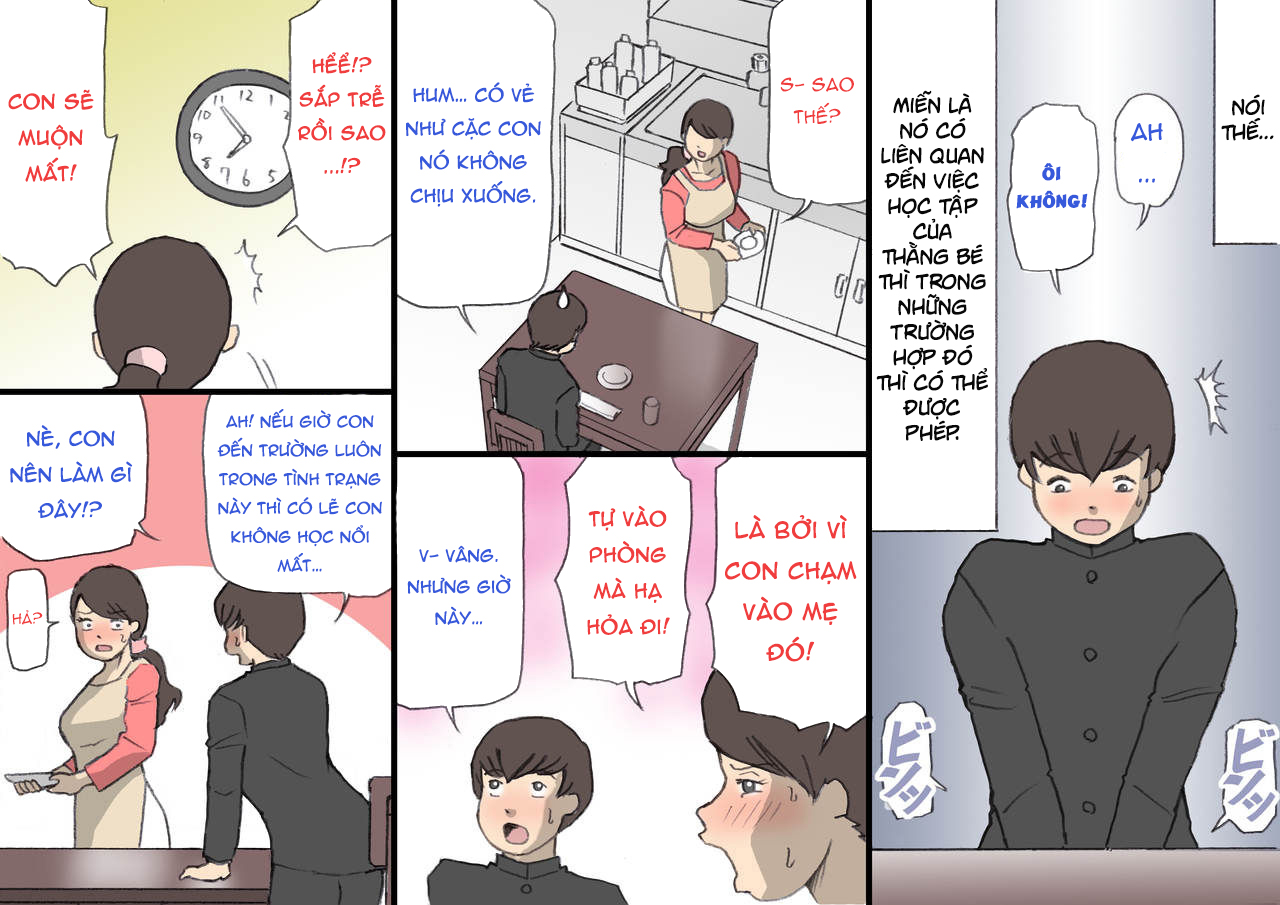 Đọc truyện hentai Okaa-san wa Homete Nobasu Kyouiku Houshin - Chap 1.1