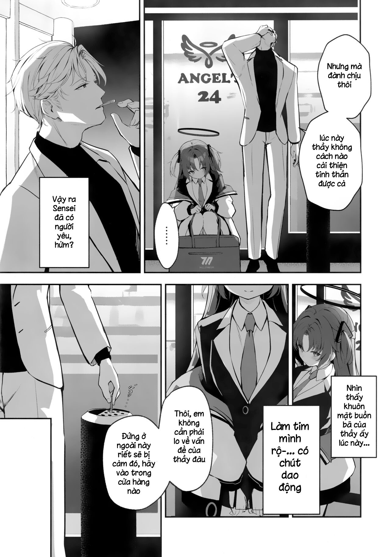 Đọc truyện hentai Cơn mưa và sự vội vàng - Oneshot