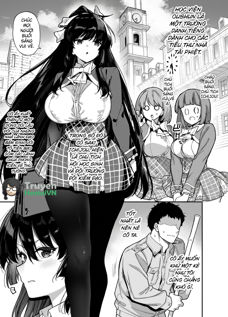 Đọc truyện hentai Oshun Jogakuen no Danyuu - Oneshot