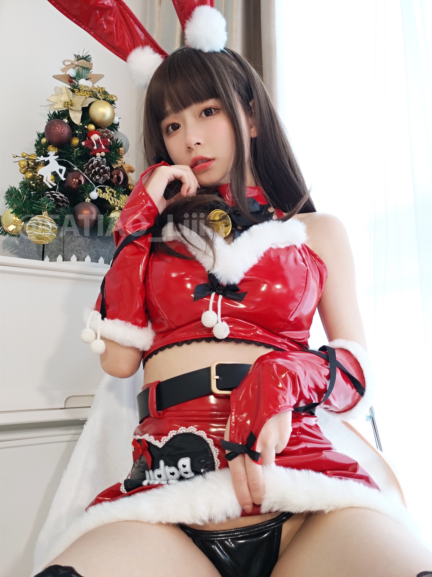 Đọc truyện hentai Tuyển tập Albums siêu phẩm Cosplay - Chap 331 - (Kajo girl) – Snowy Christmas
