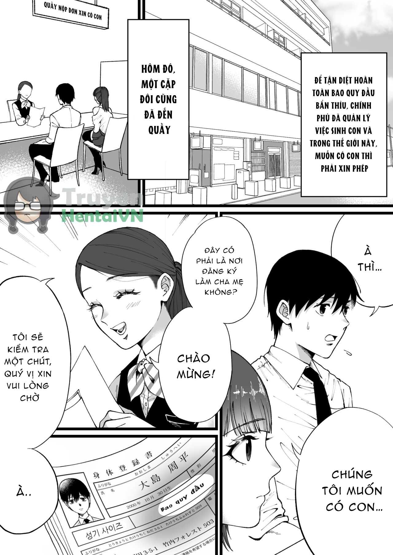 Đọc truyện hentai Boy tóc vàng cùng nữ sinh Hàn quốc - Oneshot