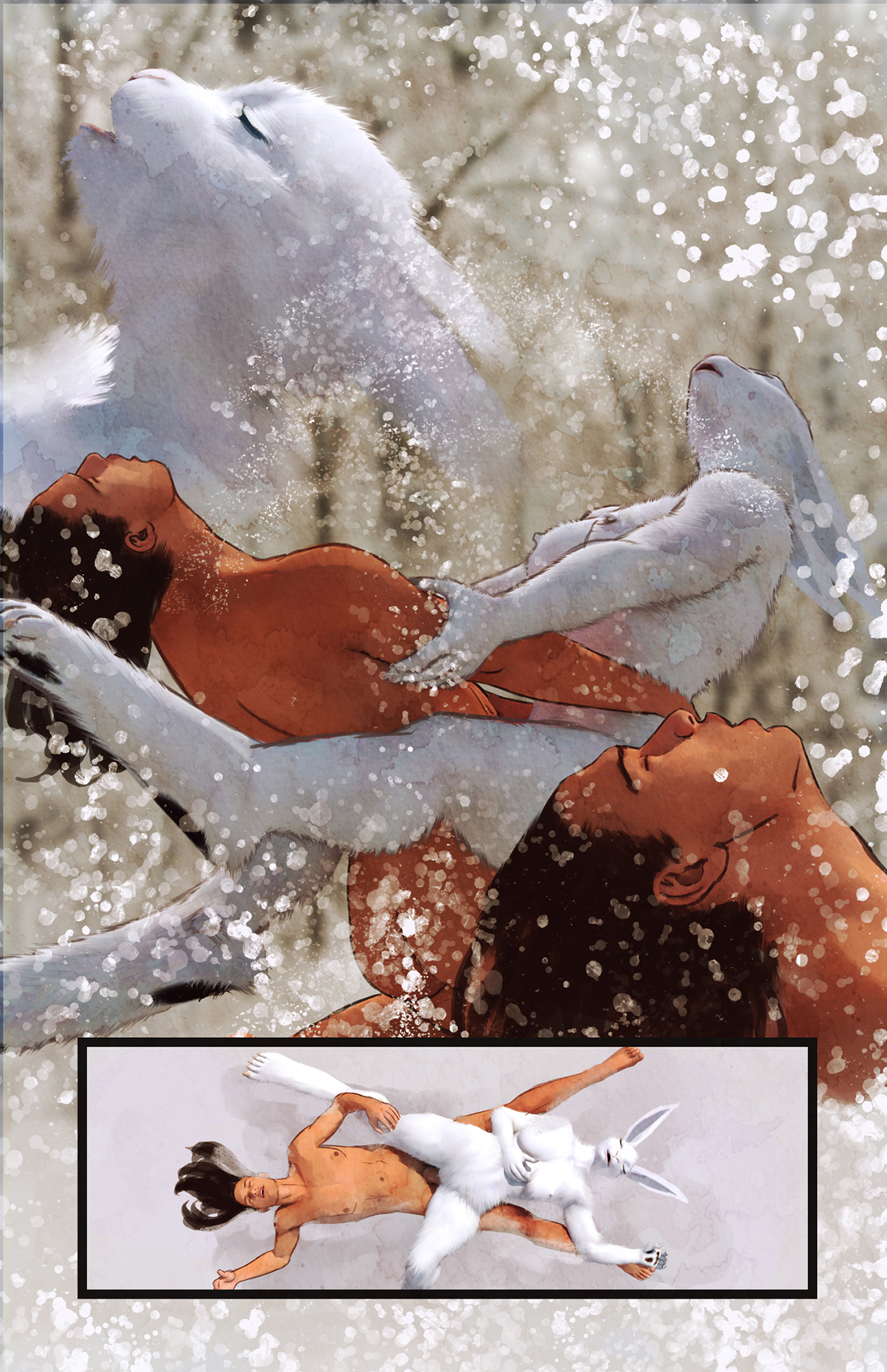 Đọc truyện hentai Snow Buns - Oneshot