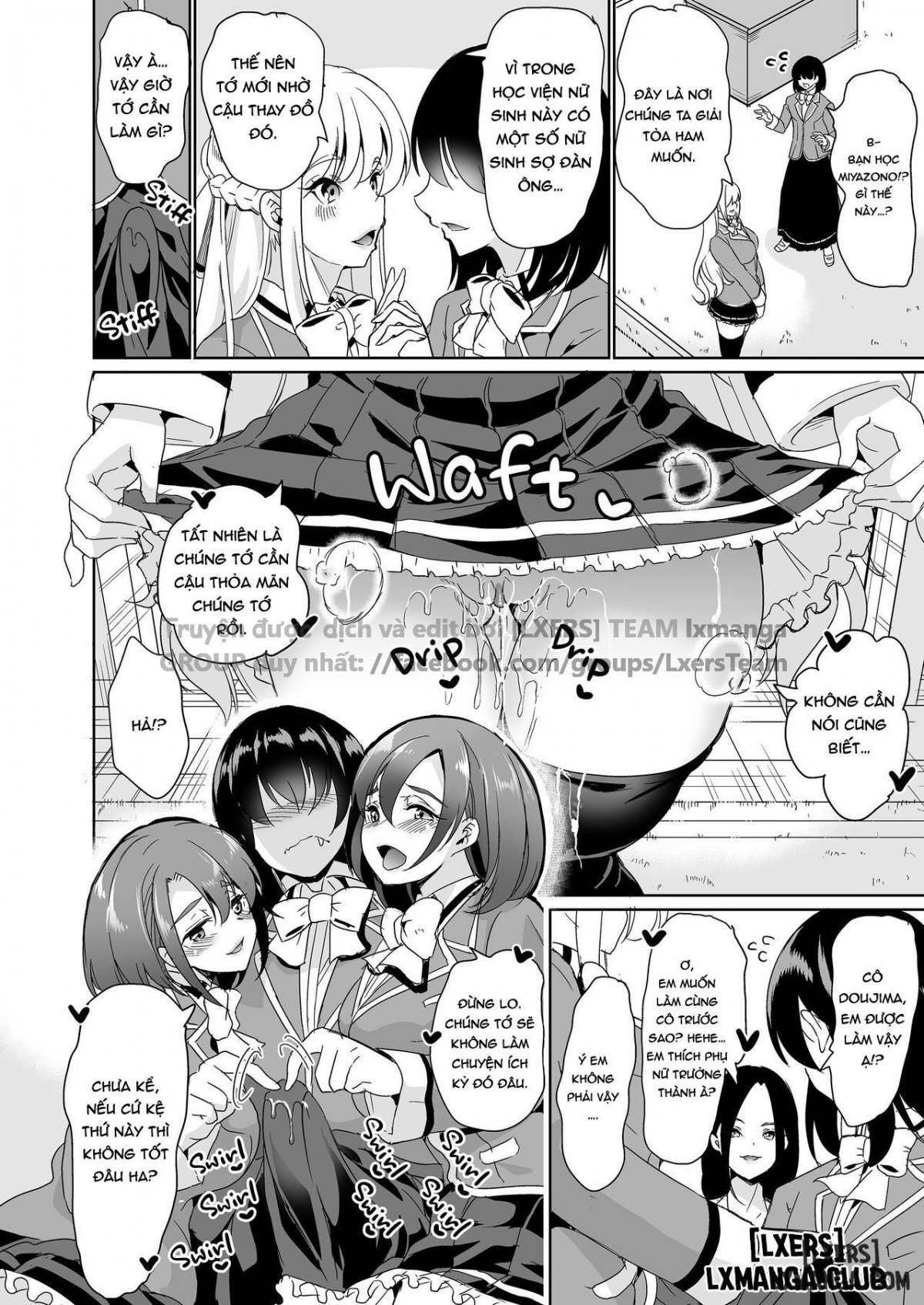 Đọc truyện hentai The Lone Cock in the Sex Club for Girls - Oneshot