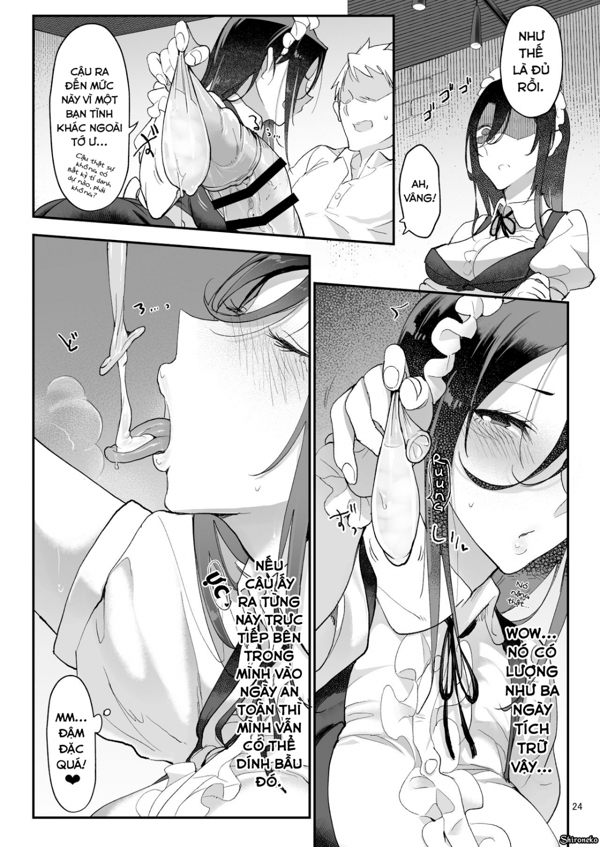 Đọc truyện hentai Mesudachi The Series - Chap 4 - Mesu Dachi Four Itome no Deka Onna Senpai