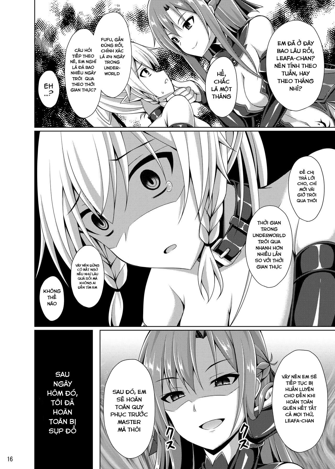 Đọc truyện hentai Kanojo wa Mou ...Onii-chan... to wa Yonde Kurenai... (Sword Art Online) - Oneshot