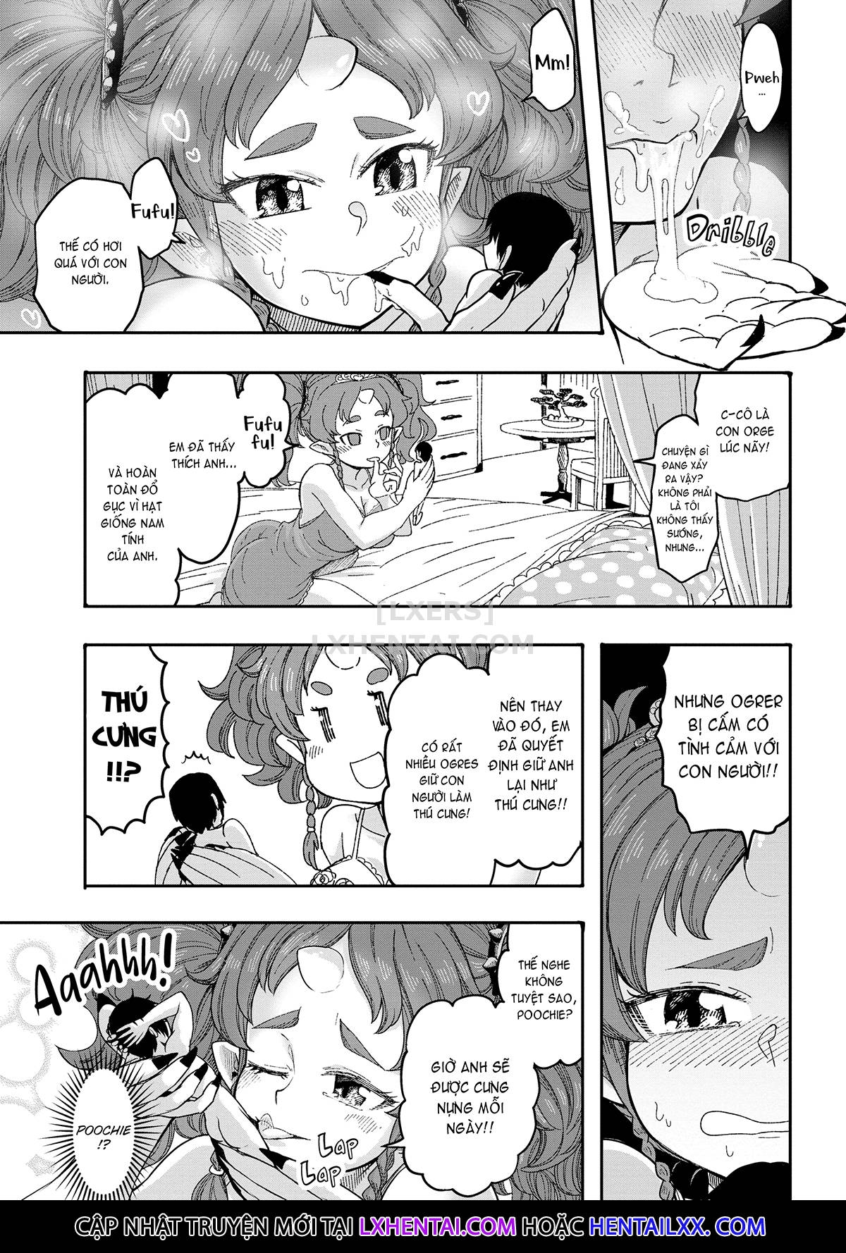 Đọc truyện hentai Monster Girls With a Need for Seed - Chap 7 - The Story of a Giantess from Another World with a Need for Seed