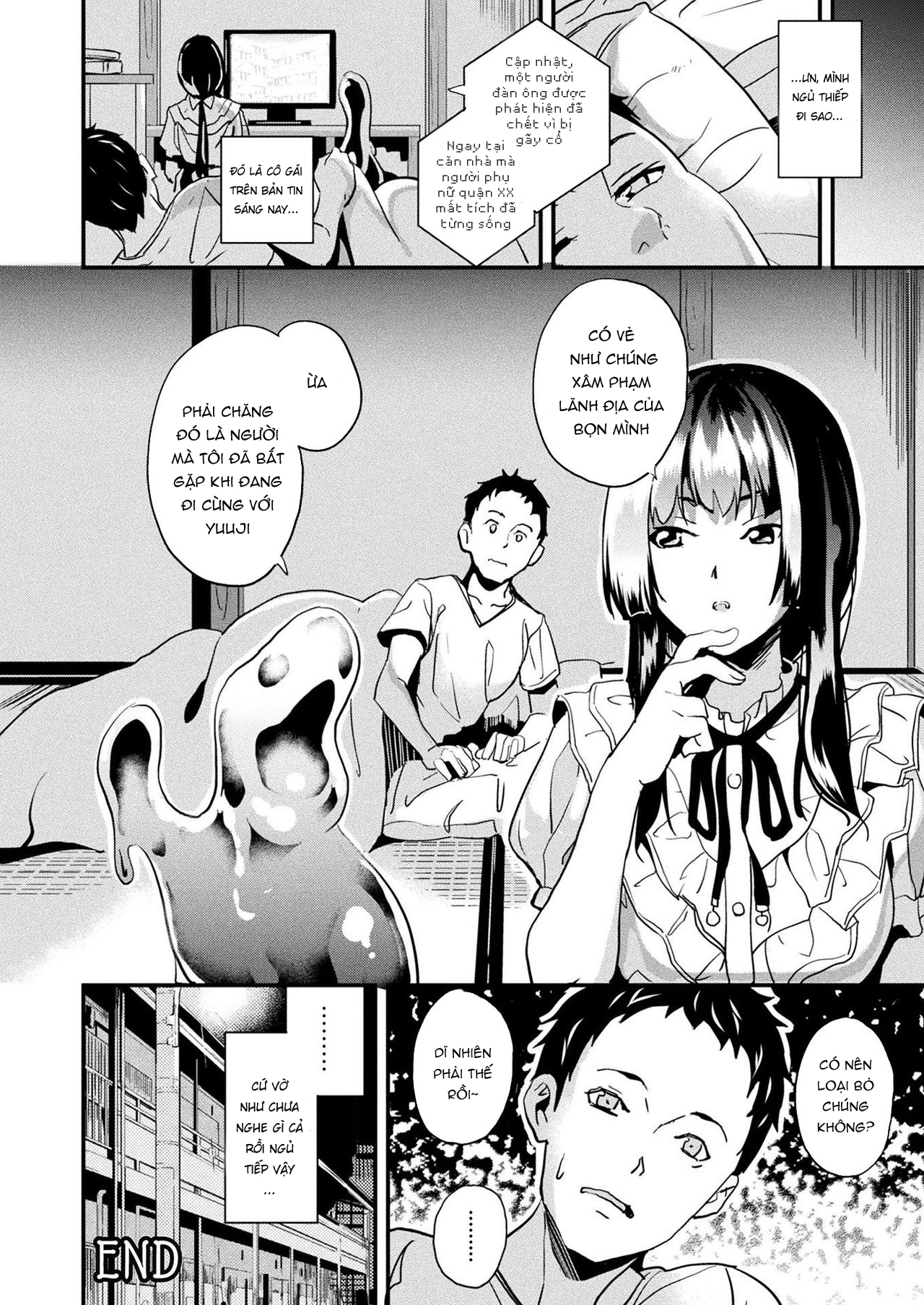 Đọc truyện hentai Sống cùng bé Slime. - Chap 10 - bonus: End.