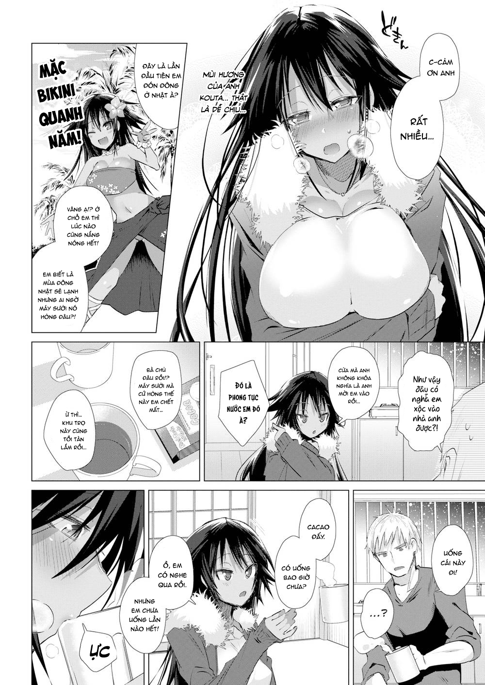 Đọc truyện hentai Ý Trời Muốn Lạnh Để Anh Phịch Em! - Oneshot