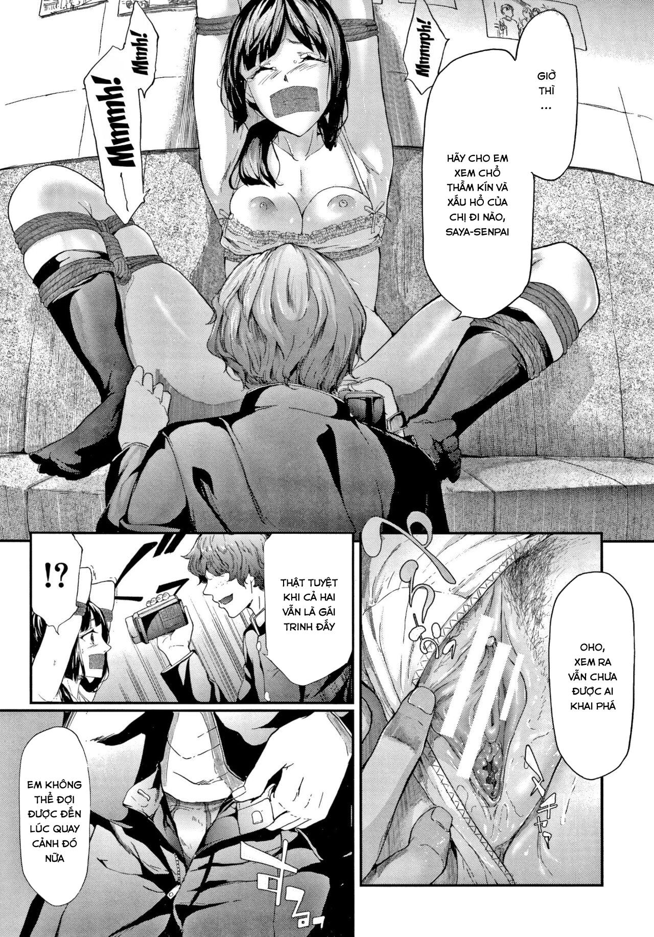 Đọc truyện hentai Sakuramiya Shimai no Netorare Kiroku - Chap 2