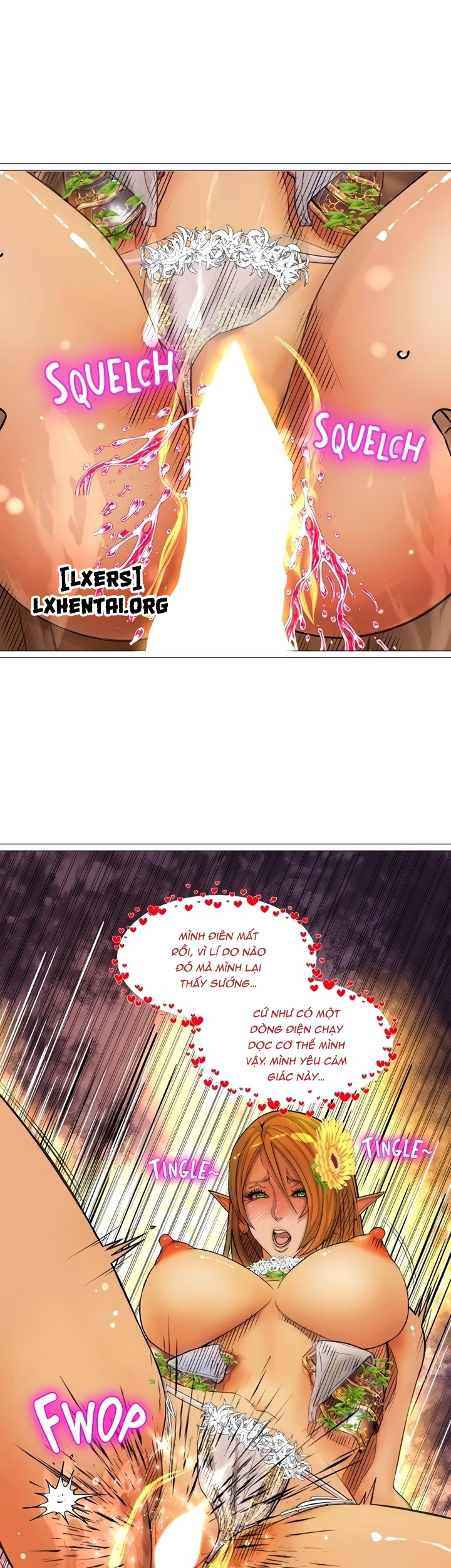 Đọc truyện hentai Nữ Hoàng Dark Elf Và Nô Lệ Orc - Chap 23