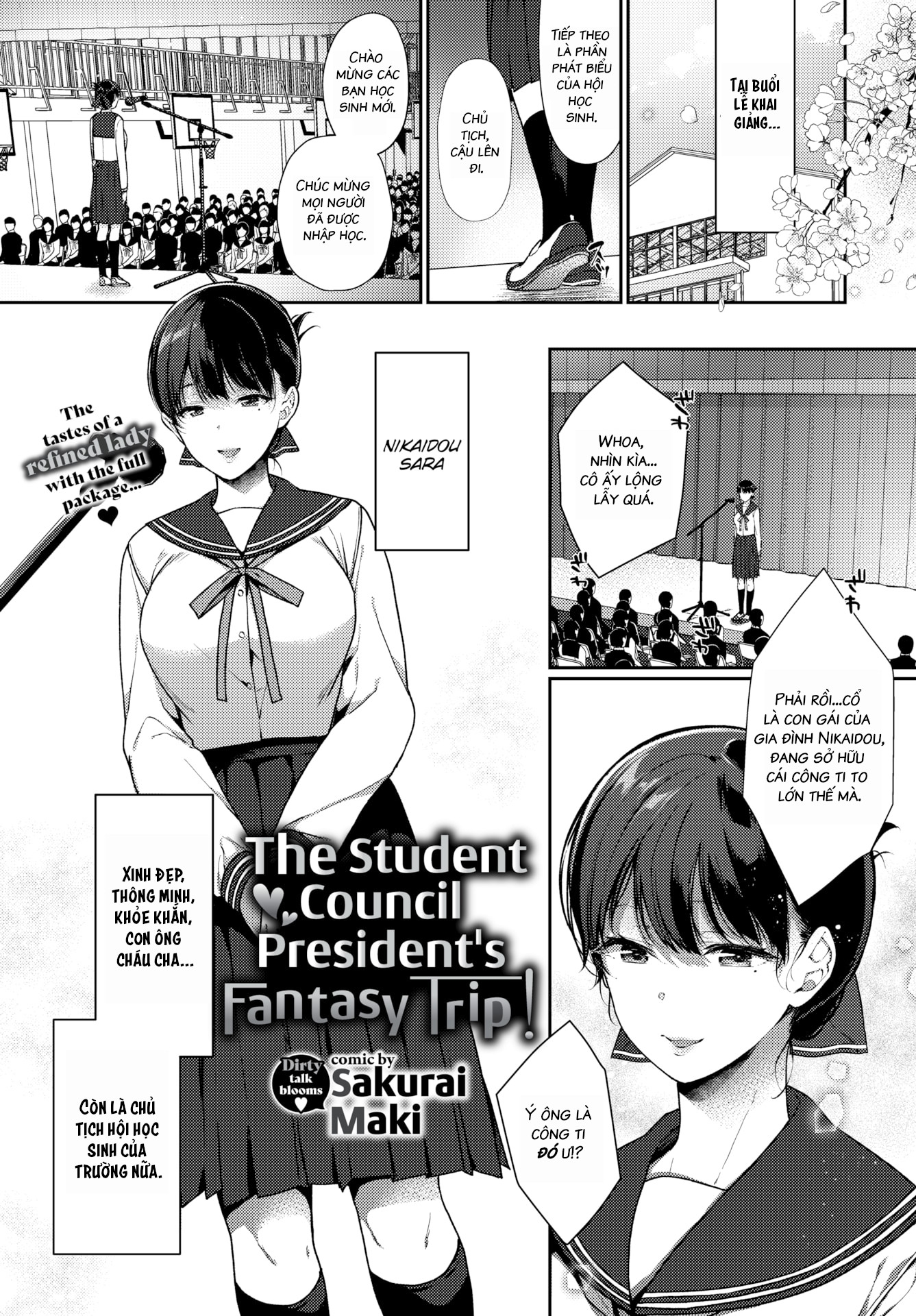 Đọc truyện hentai Henai Binetsu - Chap 3 - The Student Council Presidents Fantasy Trip!