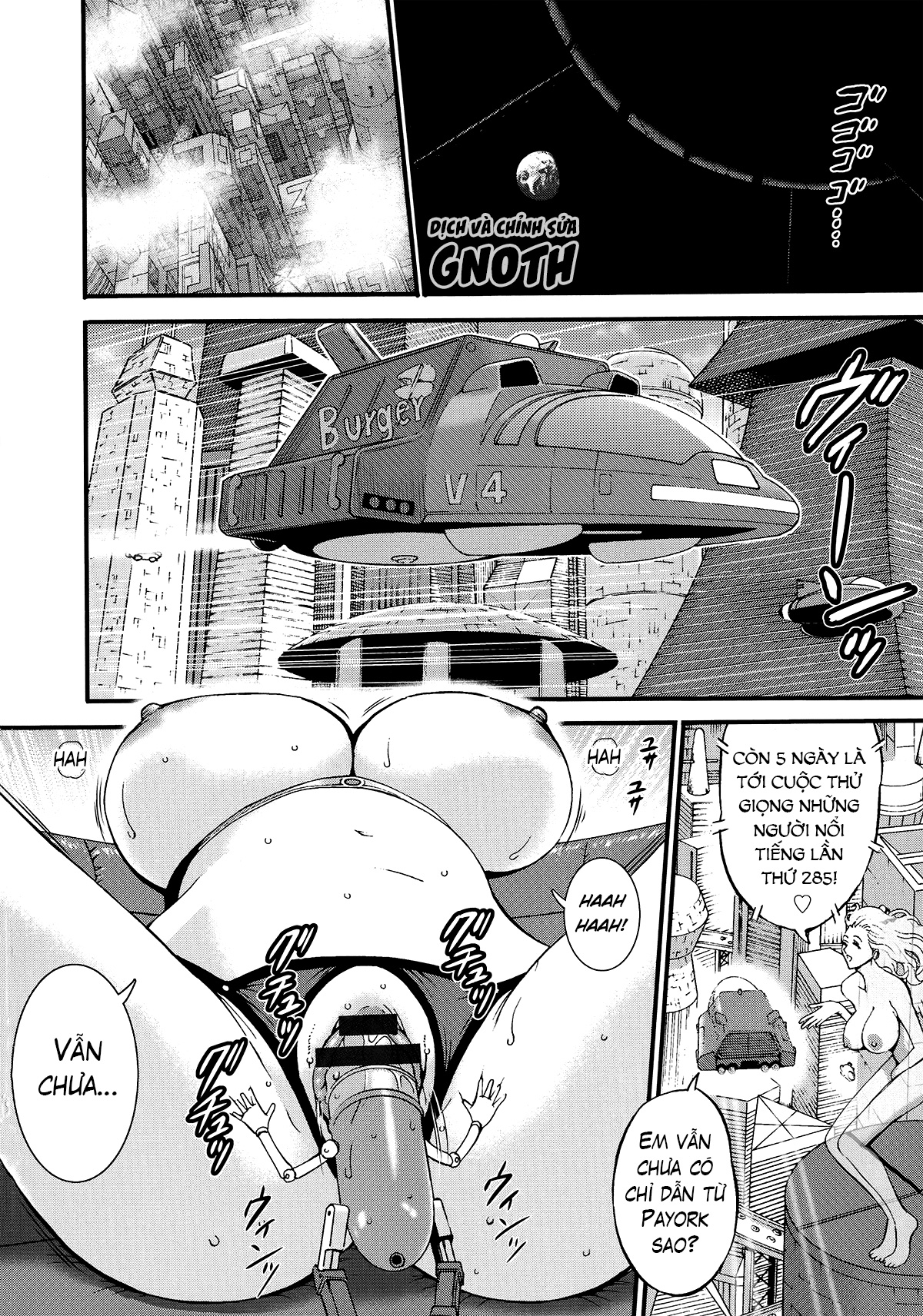 Đọc truyện hentai The Otaku In 2200 A.D - Chap 3
