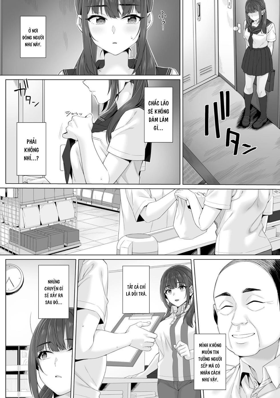 Đọc truyện hentai Junboku Joshikousei wa Oyaji Iro ni Somerarete Comic Ban - Chap 2