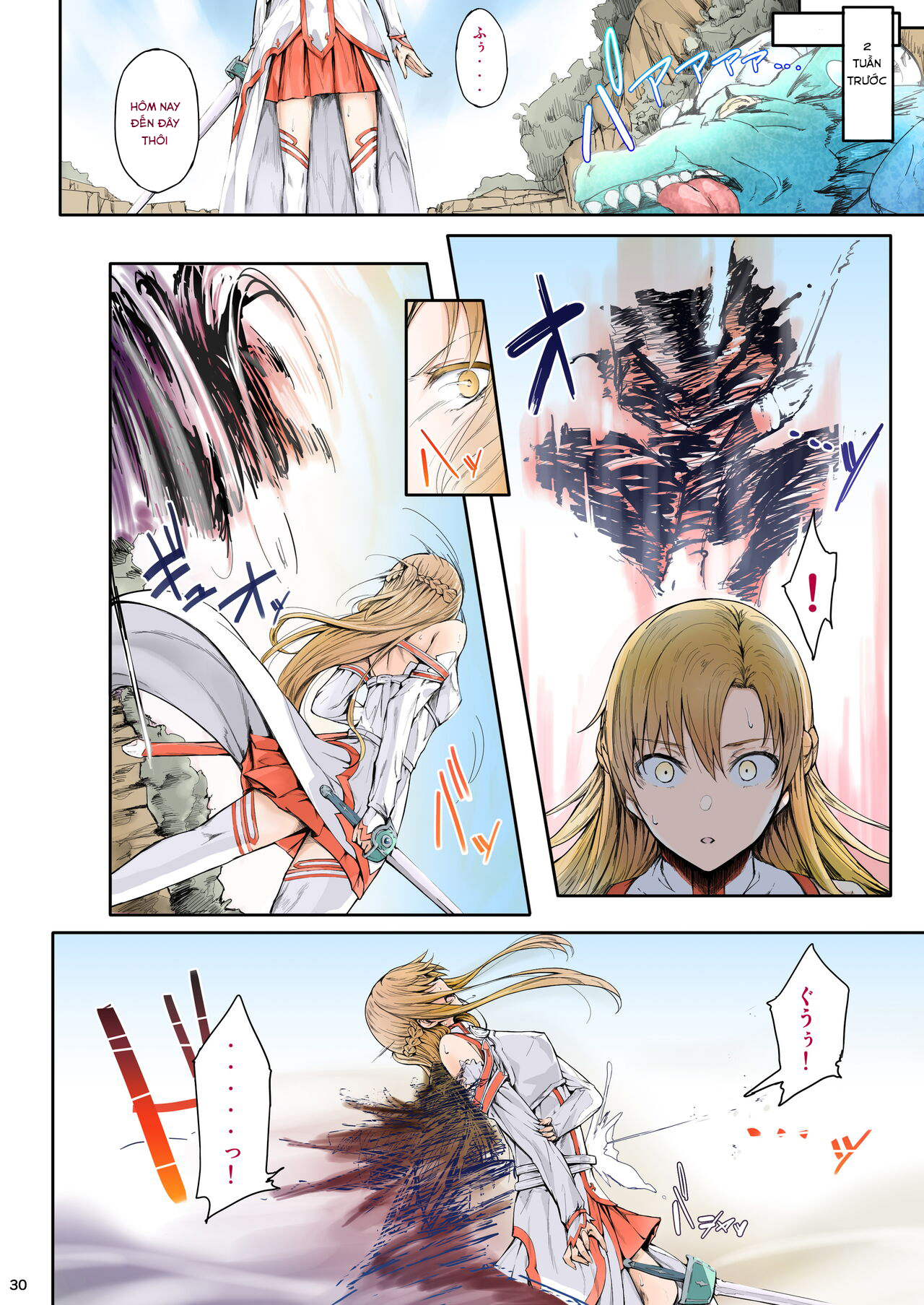 Đọc truyện hentai Asunama (Sword Art Online) - Chap 2 (màu)
