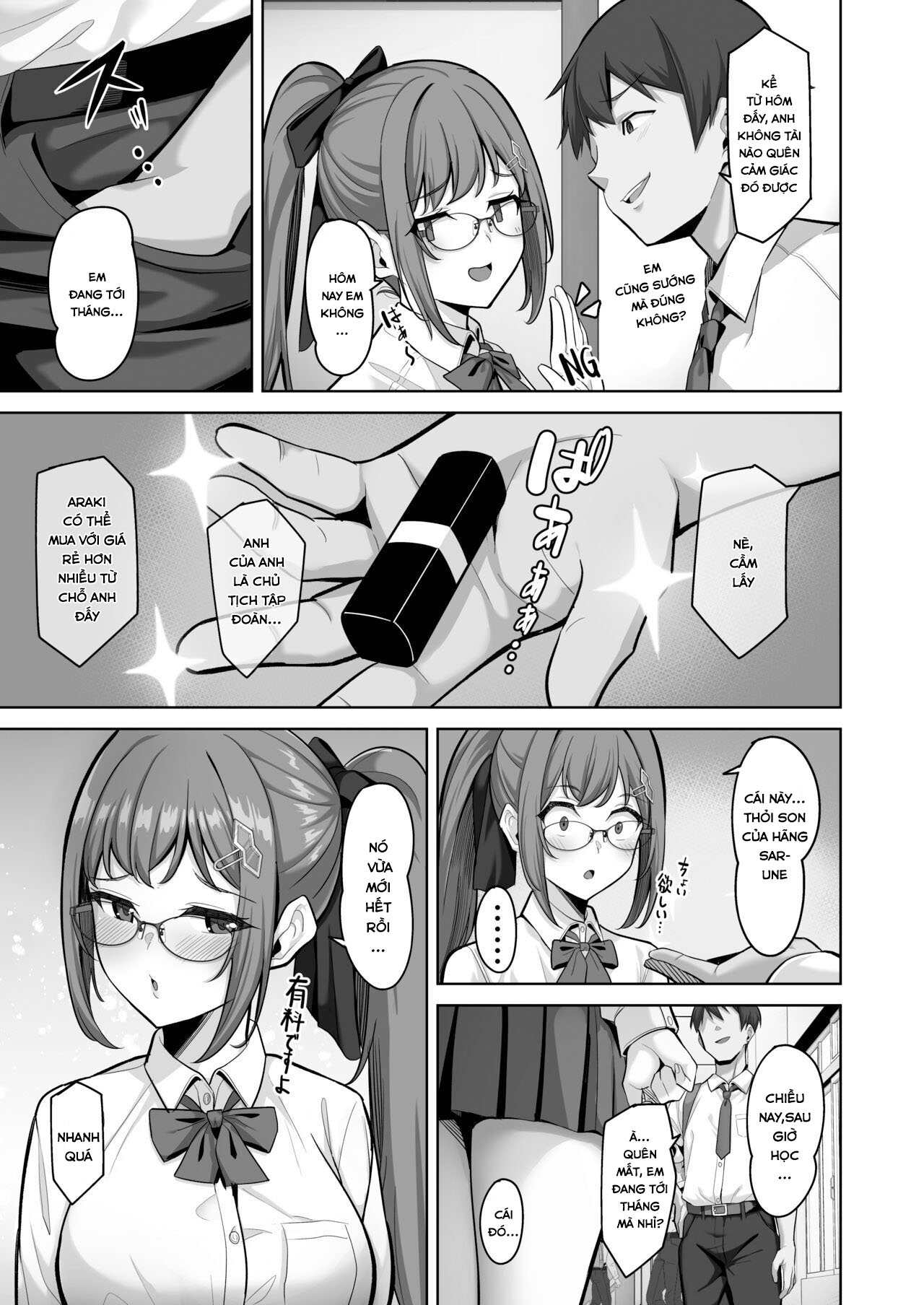 Đọc truyện hentai Nhật ký cuộc đời của bố Enkochi Trường hợp của Nonoka Araki - Oneshot