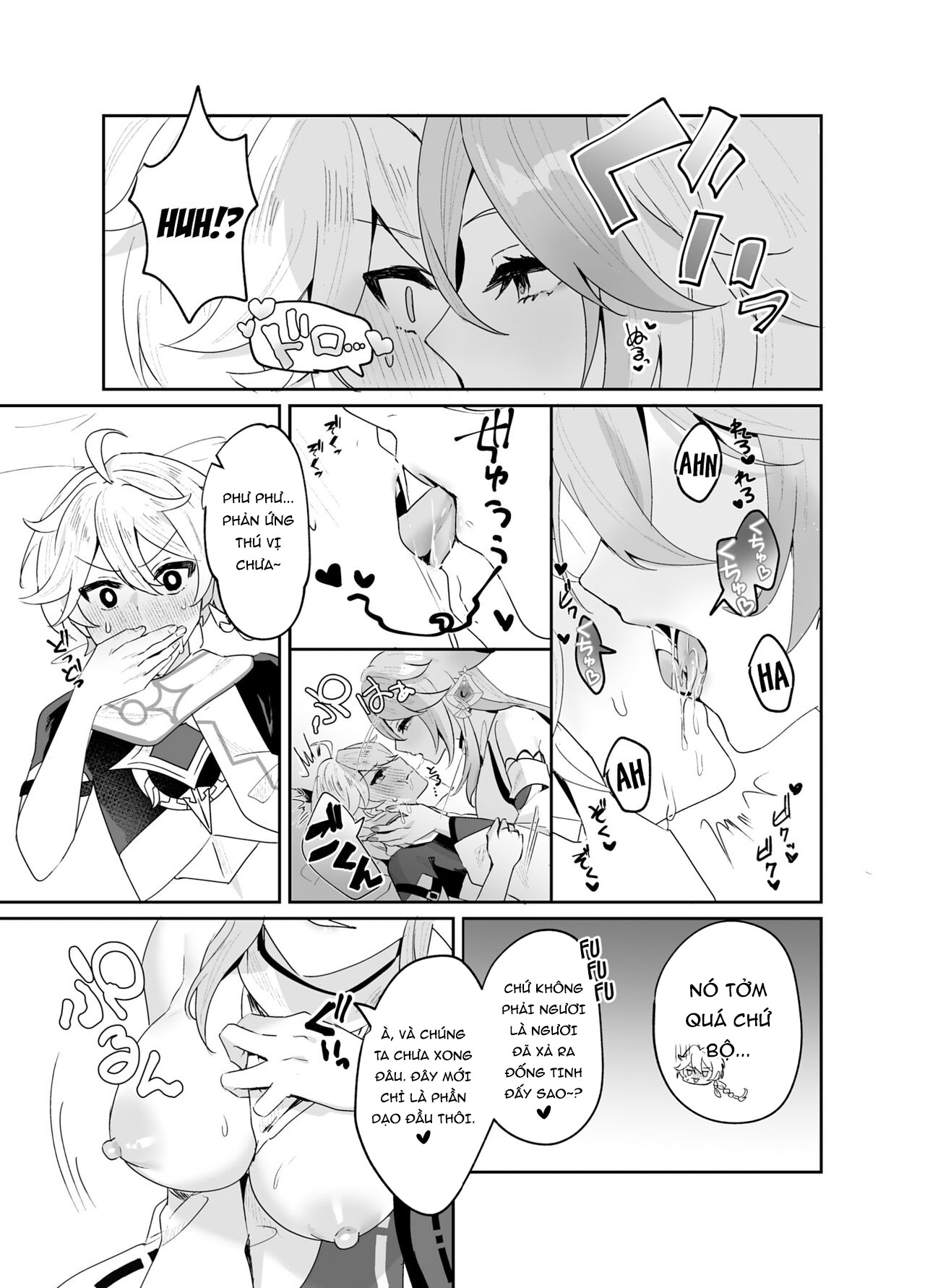 Đọc truyện hentai Theo ý của ngài Guuji-sama - Oneshot