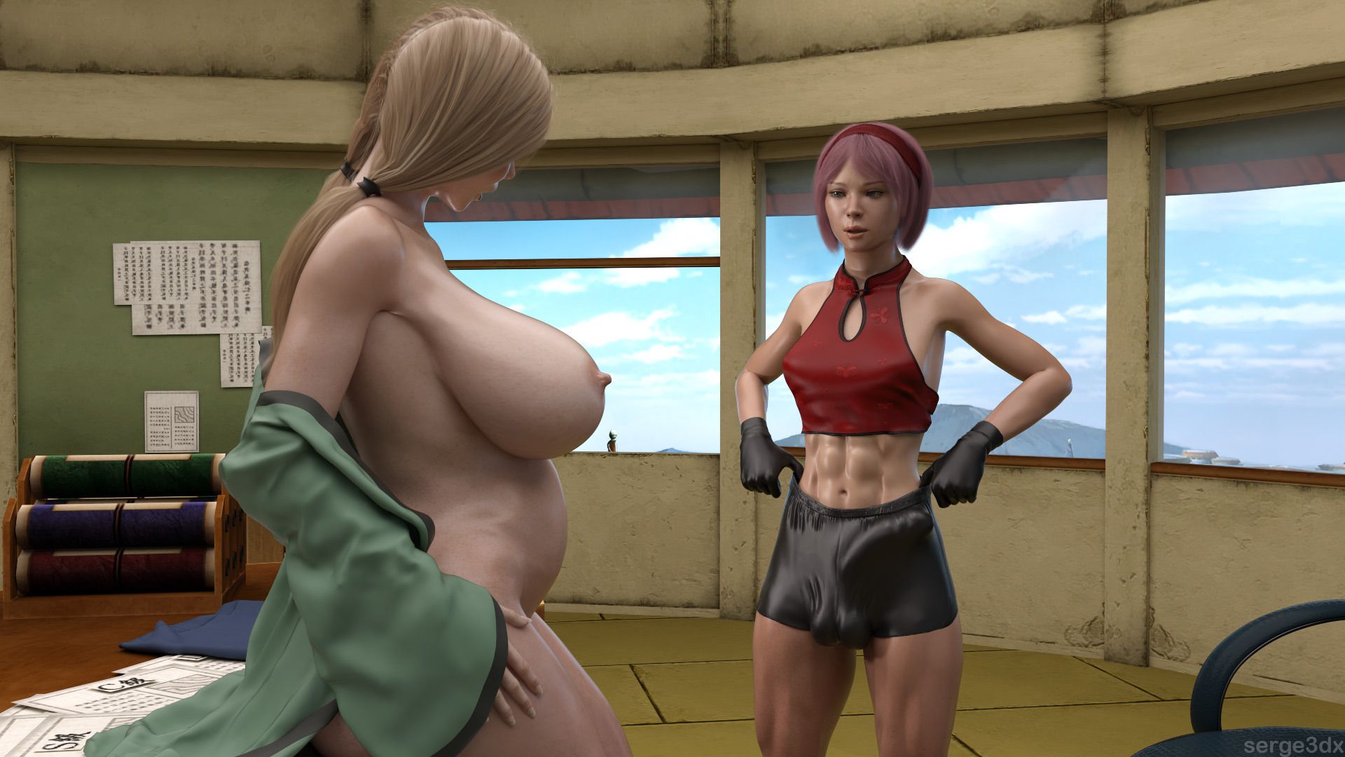 Đọc truyện hentai Training Tsunade (Naruto) - Oneshot