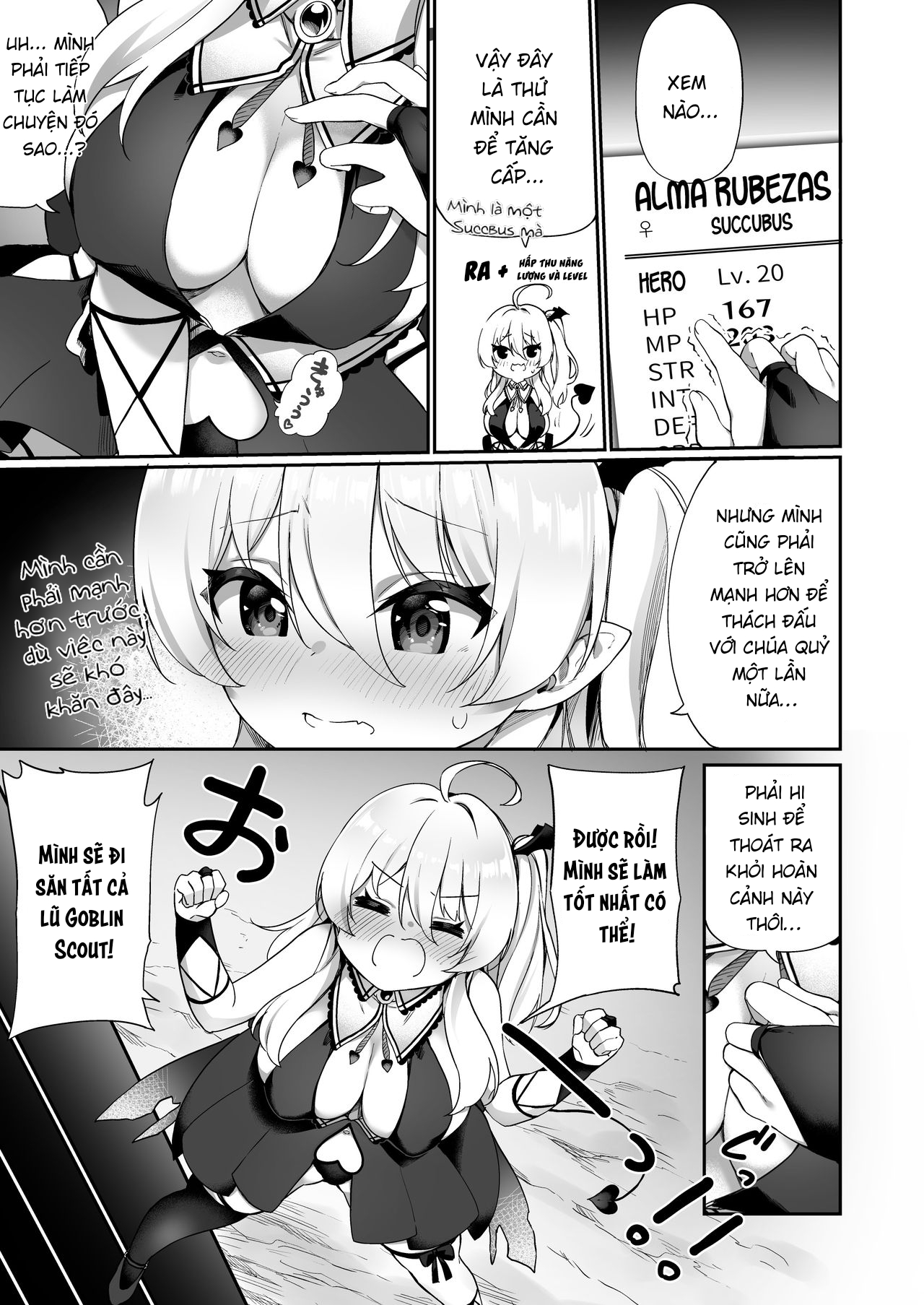 Đọc truyện hentai Câu chuyện về chàng trai dũng cảm đã thua trận trước Ma vương và rồi tận hưởng cuộc sống với tư cách là một succubus - Oneshot