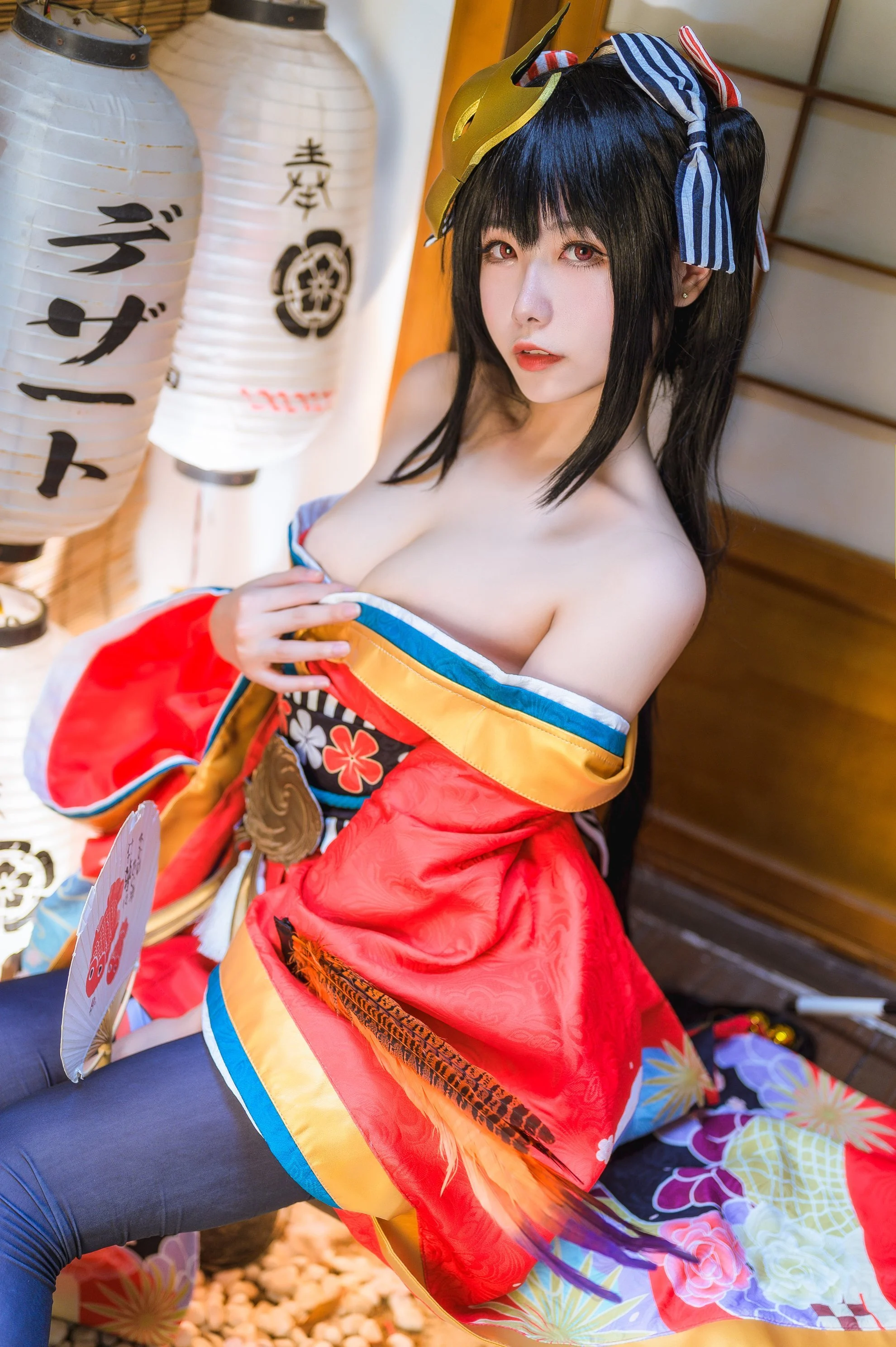 Đọc truyện hentai Tuyển tập Albums siêu phẩm Cosplay - Chap 882 - Momoko Aoi Taiho Kimono