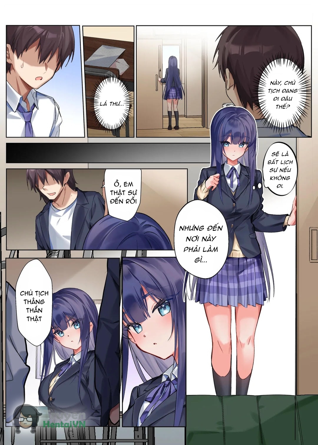 Đọc truyện hentai Boku Dake ni Amai Fuuki Iinchou to no Icha Love Nikutsubo Seikatsu Nisshi - Oneshot