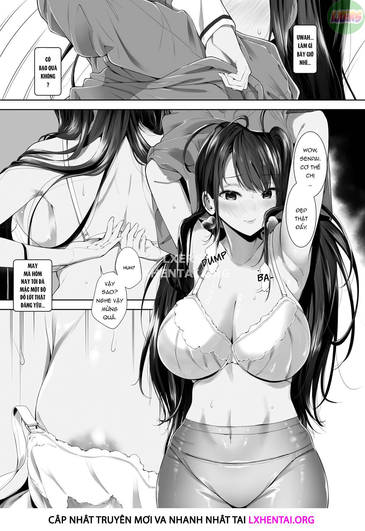 Đọc truyện hentai Câu chuyện về tiền bối trở nên phấn khích và bị ám ảnh bởi tình dục - Oneshot