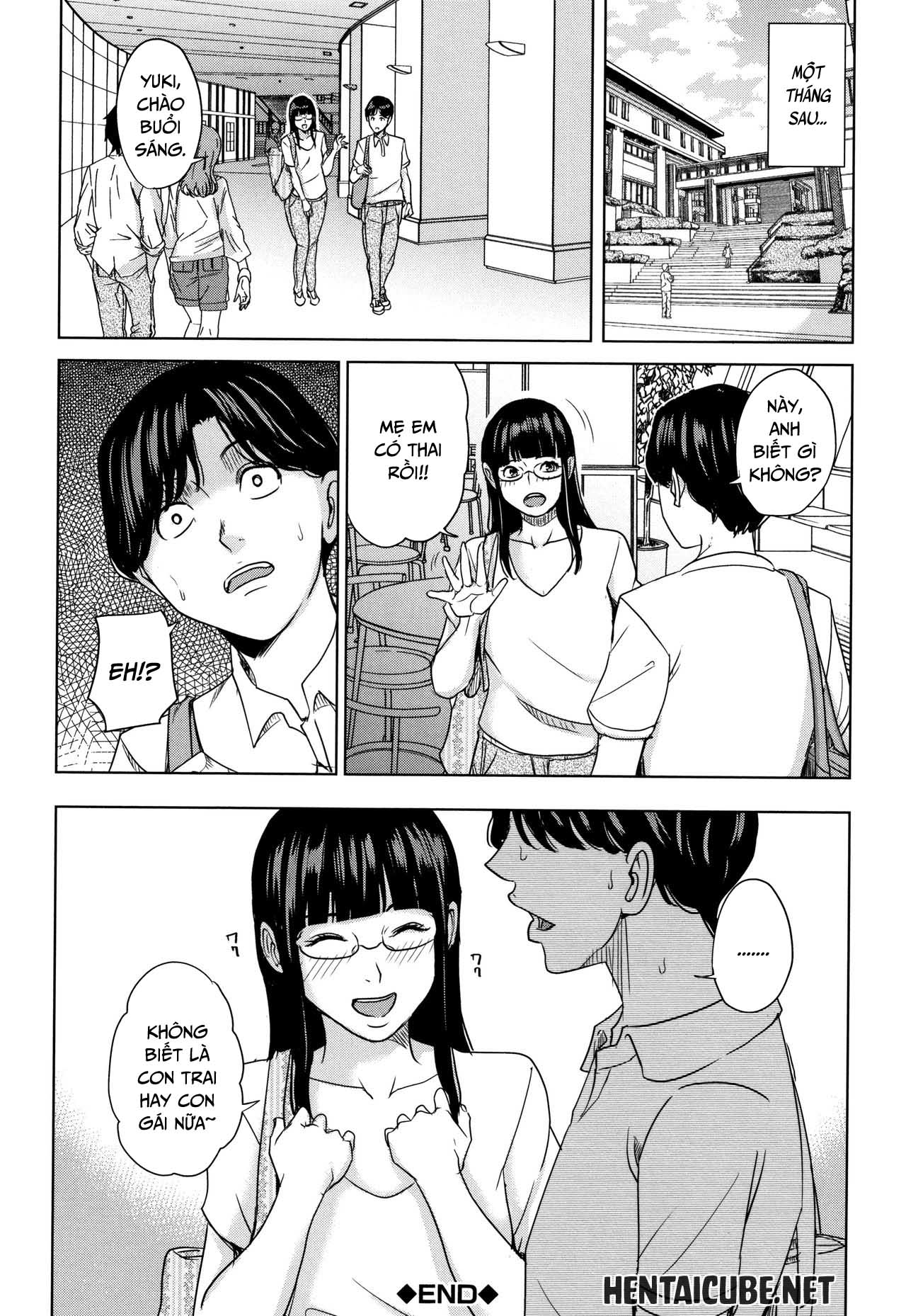 Đọc truyện hentai Kanojo no Mama to Deaikei de - Chap 2