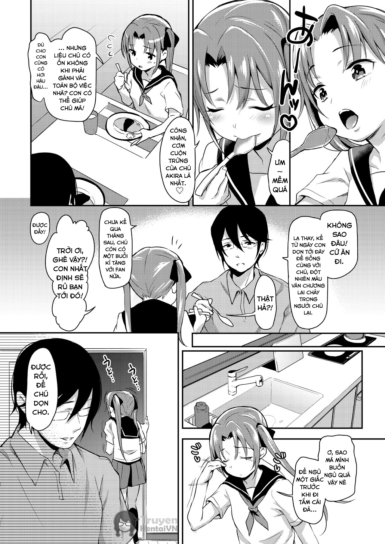 Đọc truyện hentai Aiko và tình yêu của người chú - chap 1