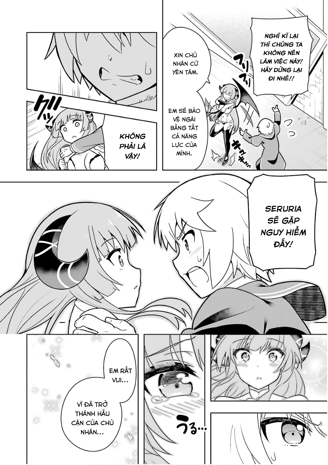 Đọc truyện hentai Tôi không có duyên với Bạch Ma Thuật, thế còn Hắc Ma Thuật thì sao? - Chap 2 [Sức mạnh của Quỷ Cấp Cao?]